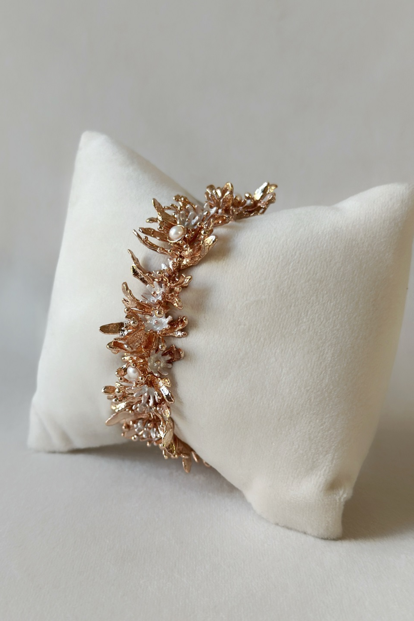 Blooming Trail Bangle - Rose Gold