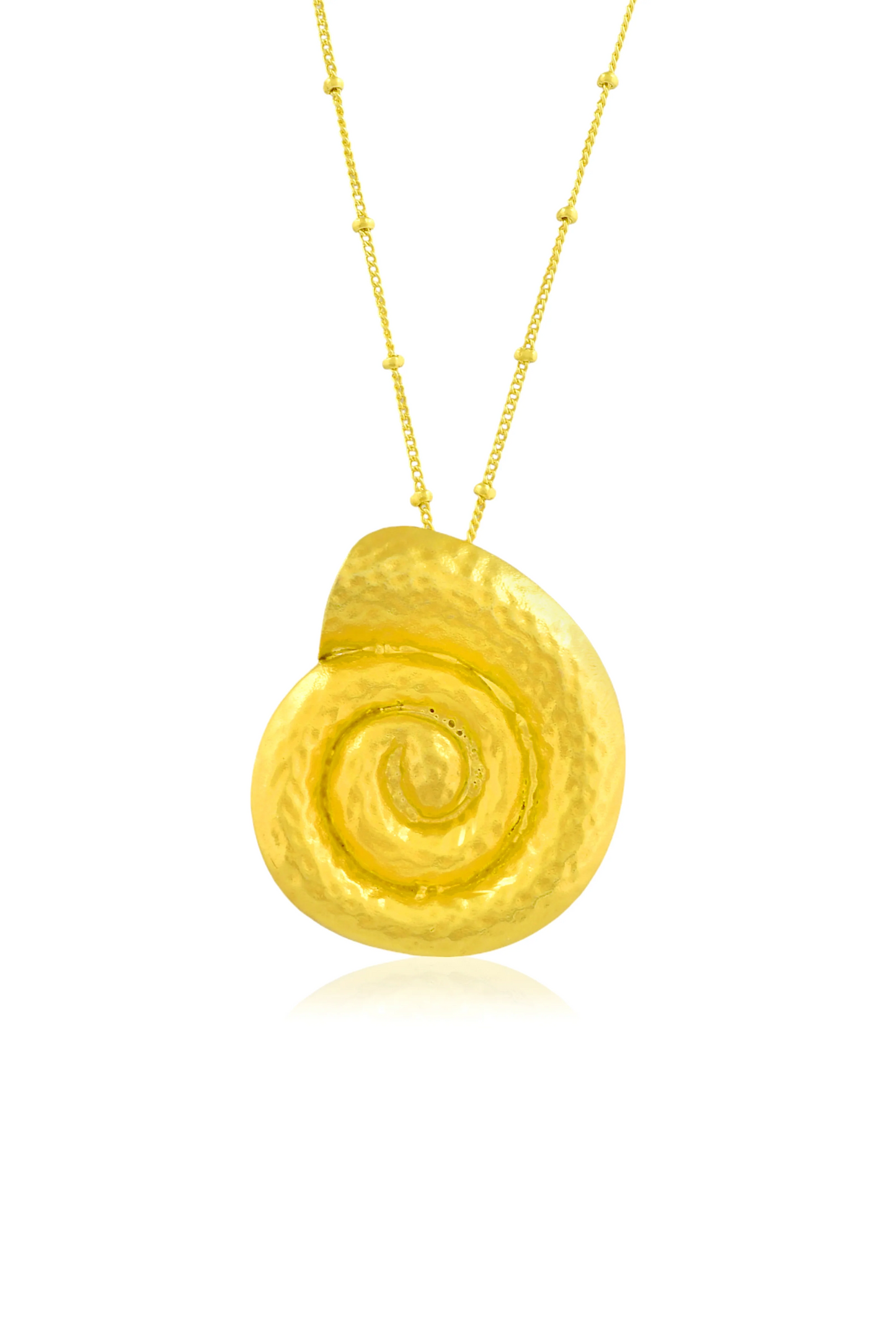 Textured Shell Pendant