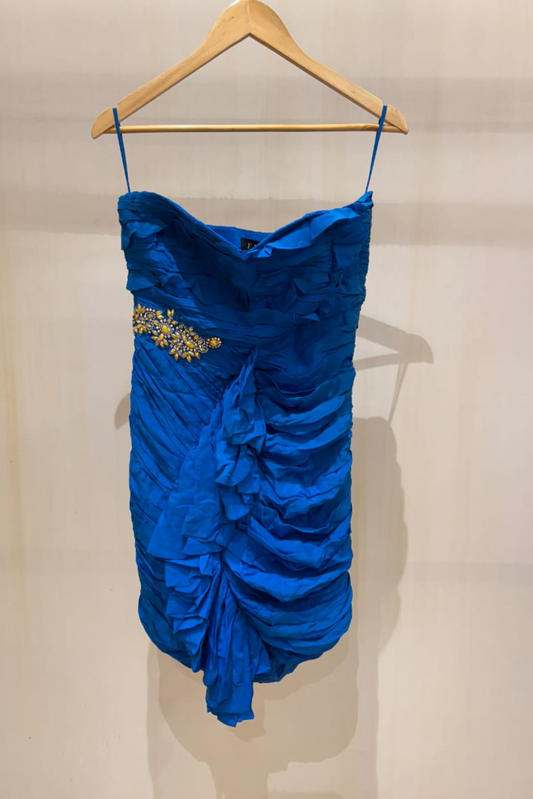FUCIA BLUE DRESS