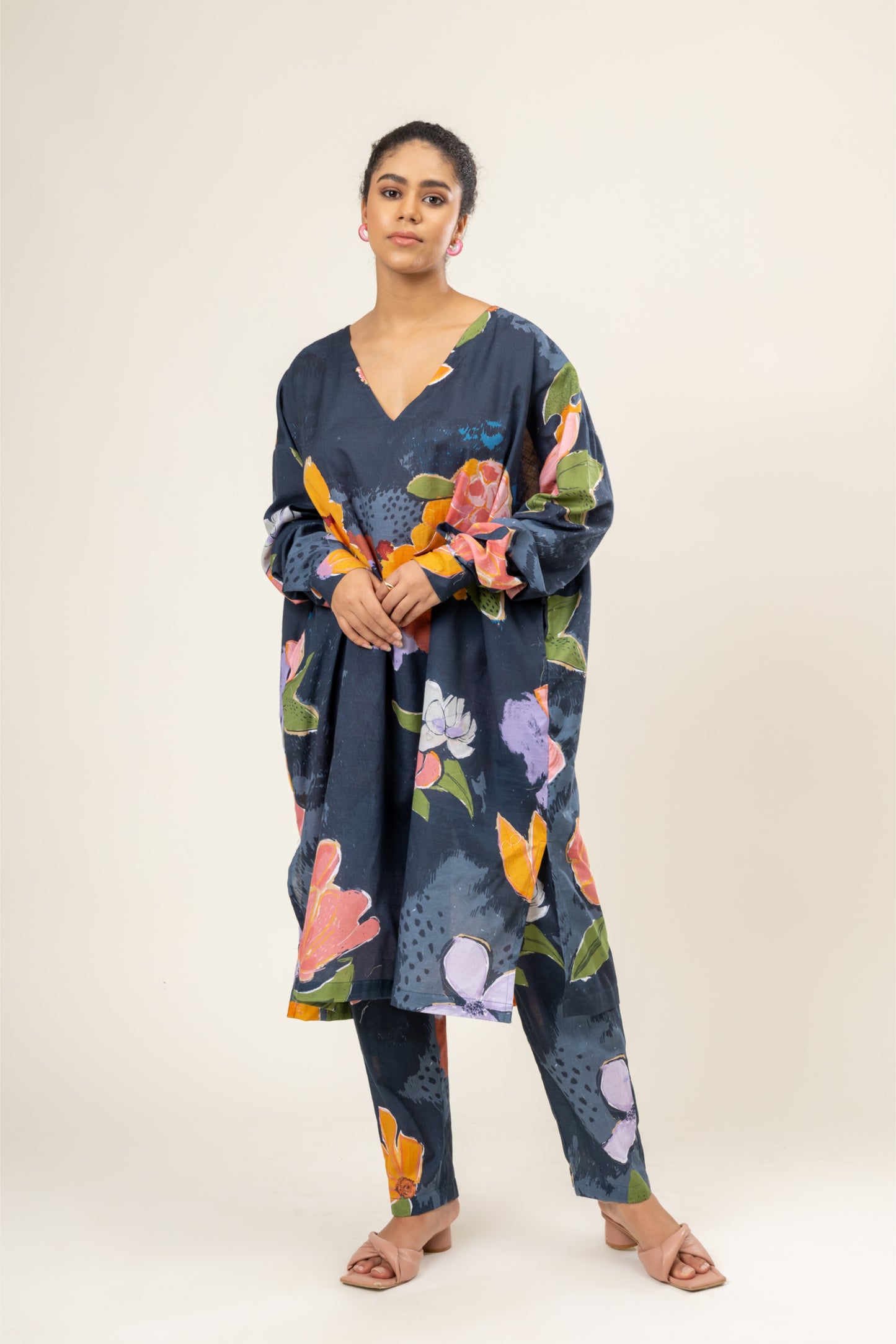 Helen Floral Kaftan