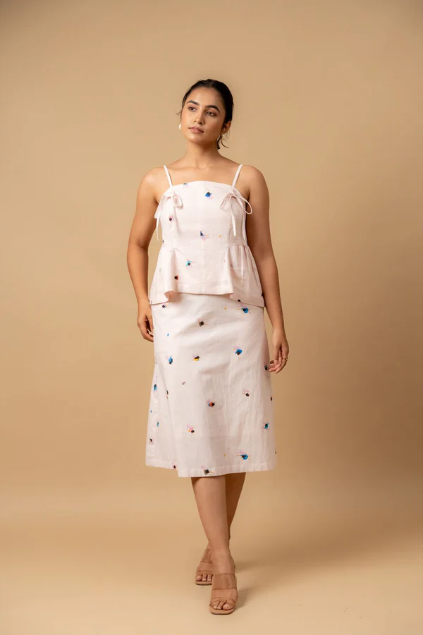 SUNHAT SPELL PRINTED TOP