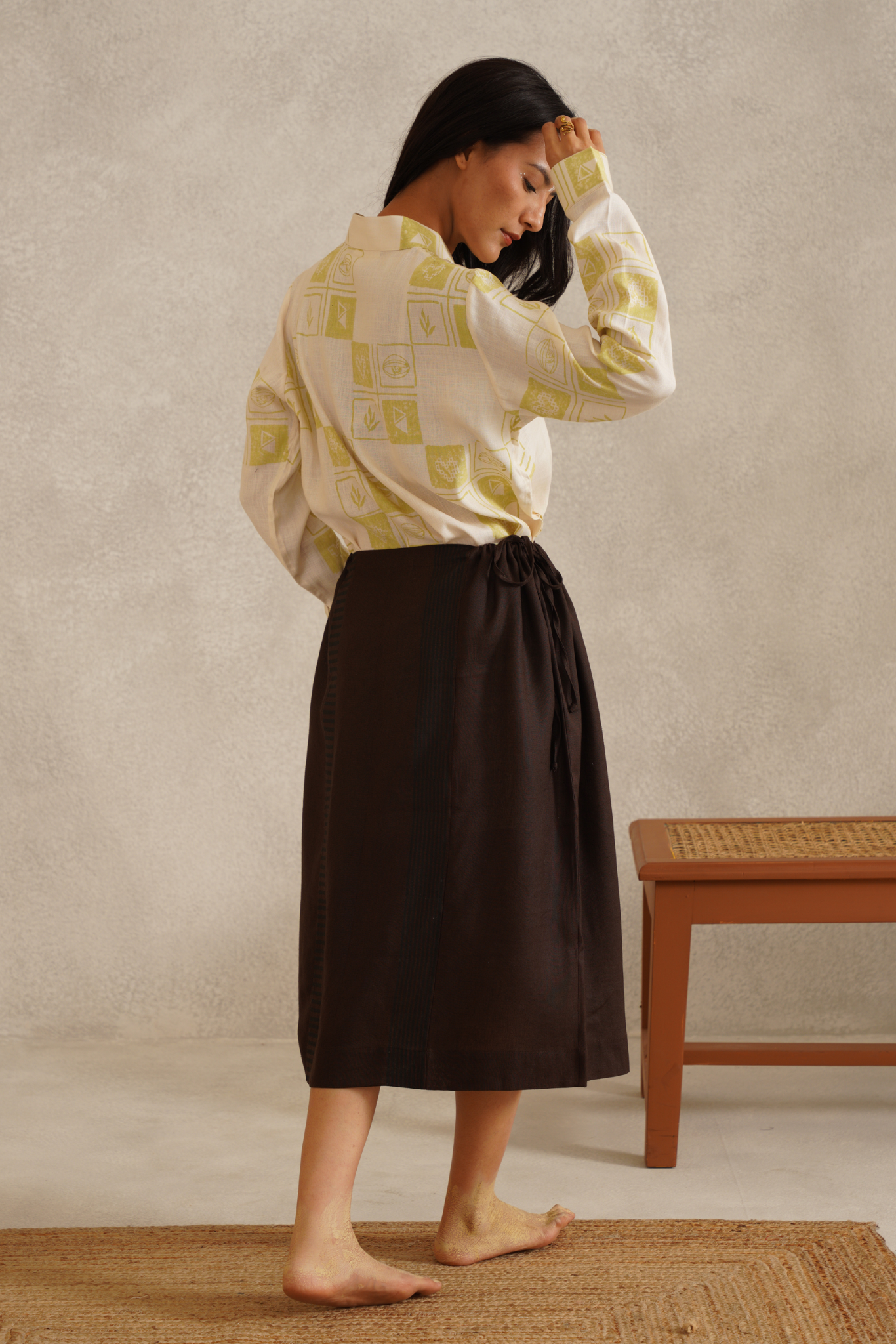 Grace Skirt - Brown