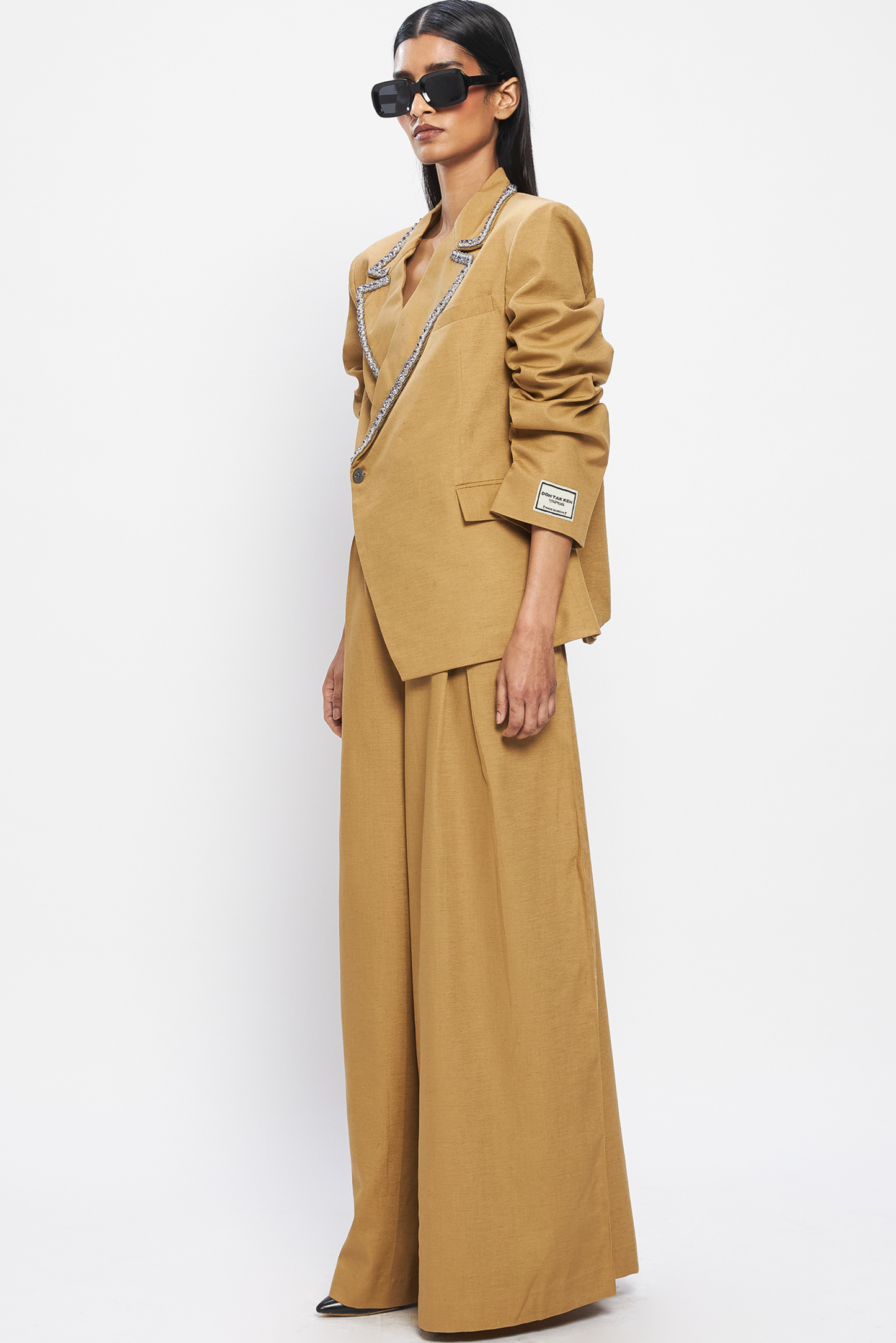 Chai-Cheeni Pleated Trousers