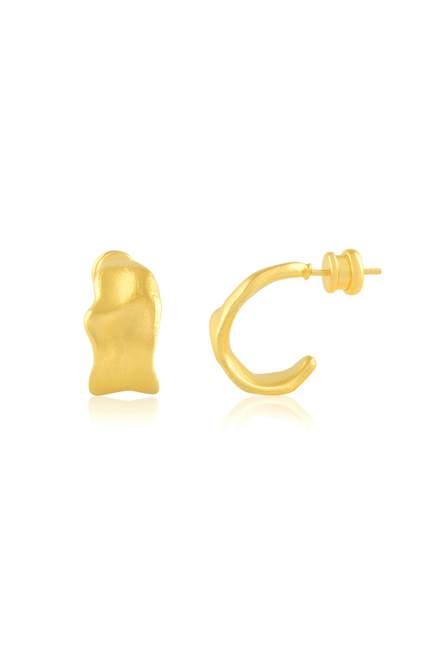 Mini Crimped Hoops