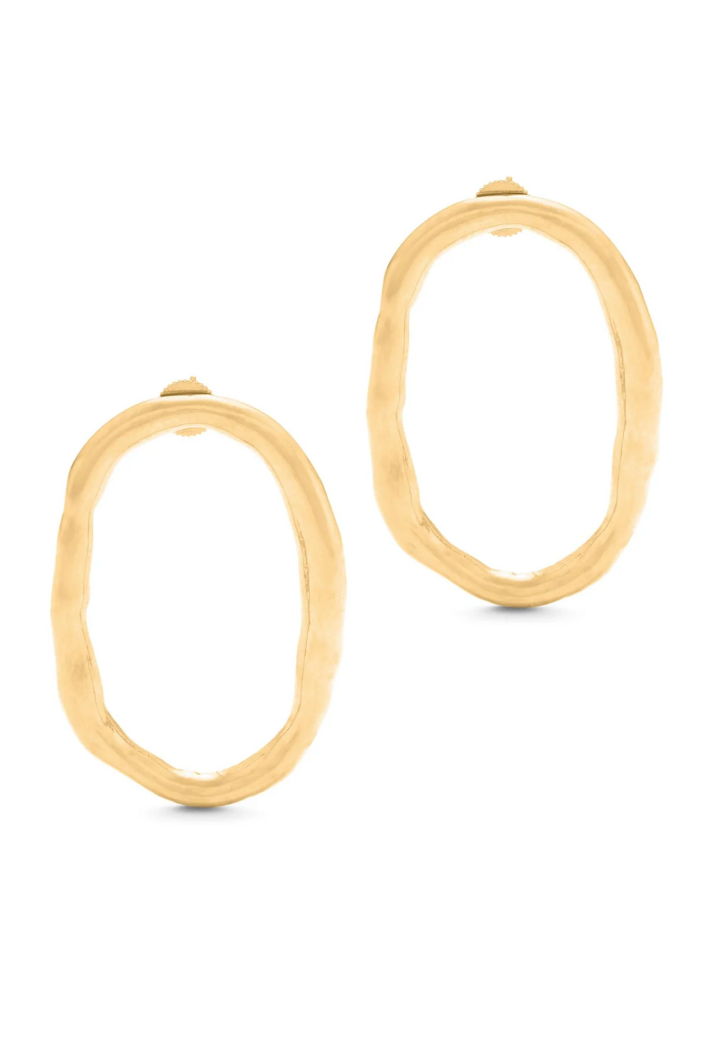 Lumi Hoop Earrings - Golden