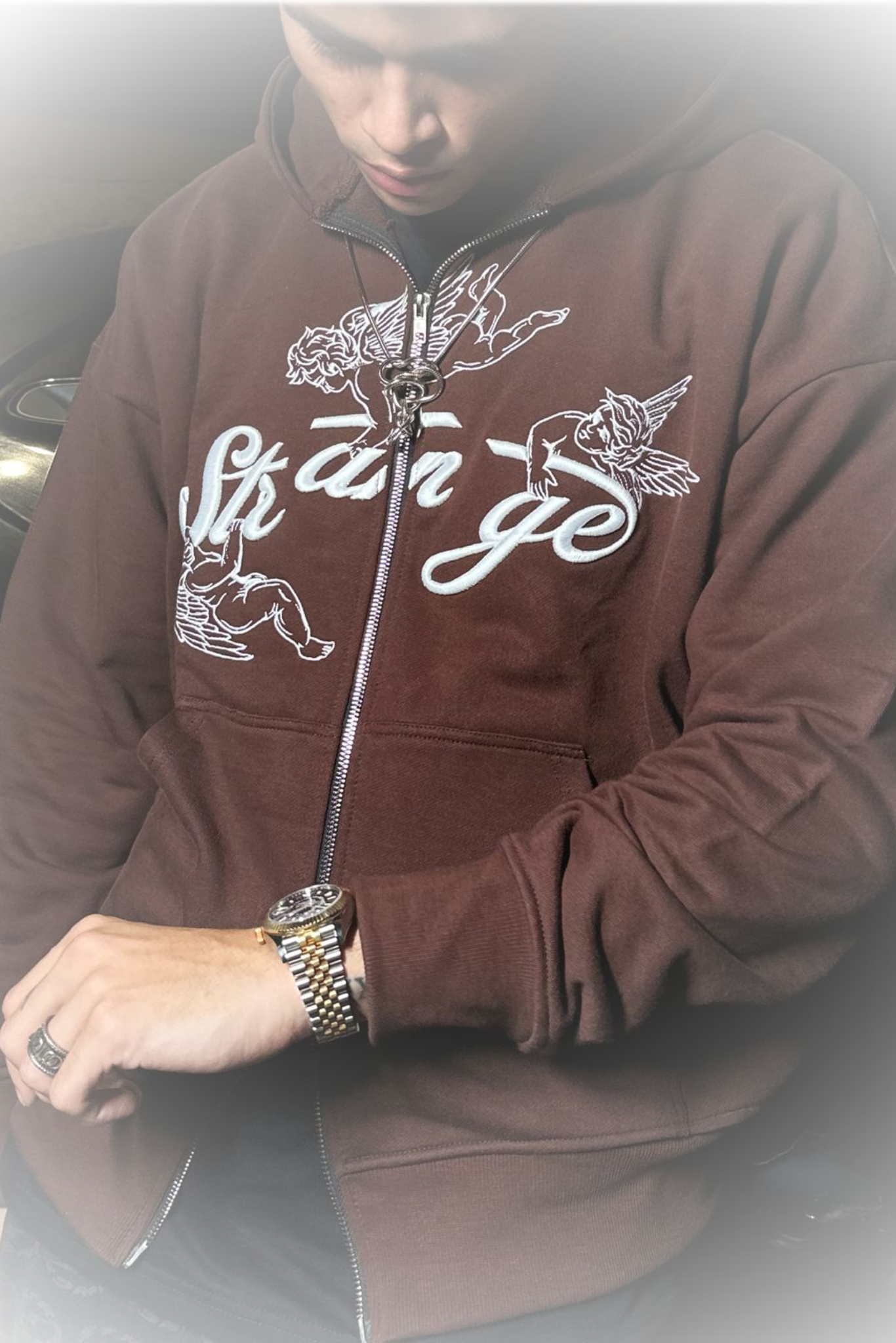 Fortune Brown Zipper