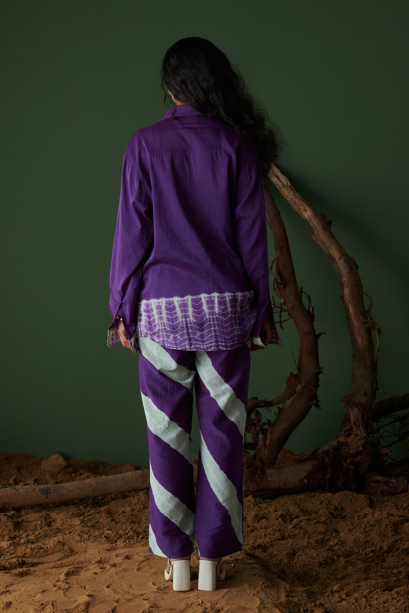PURPLE PATAKA SHIRT