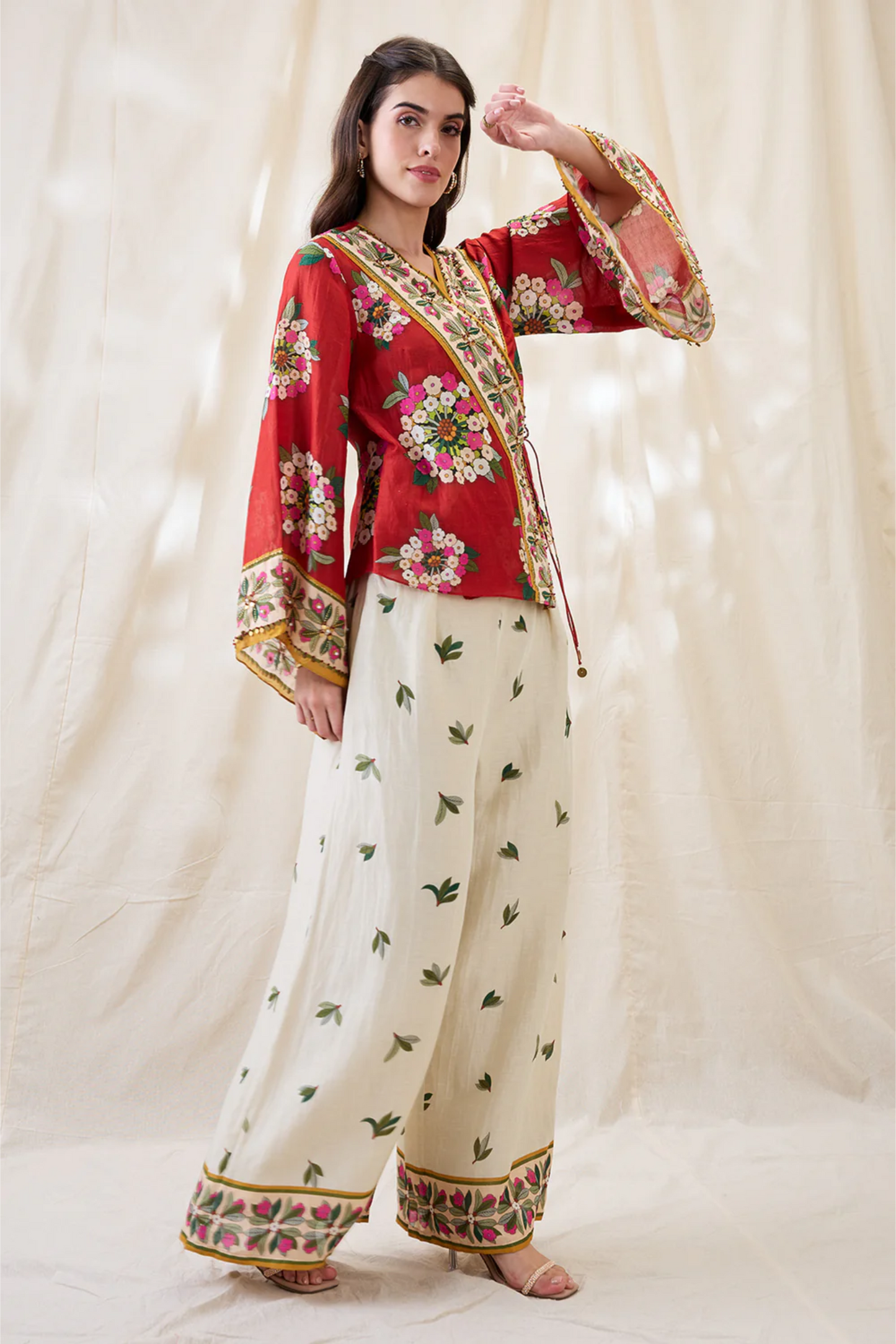 Gulzaar Embellished Angarkha Set