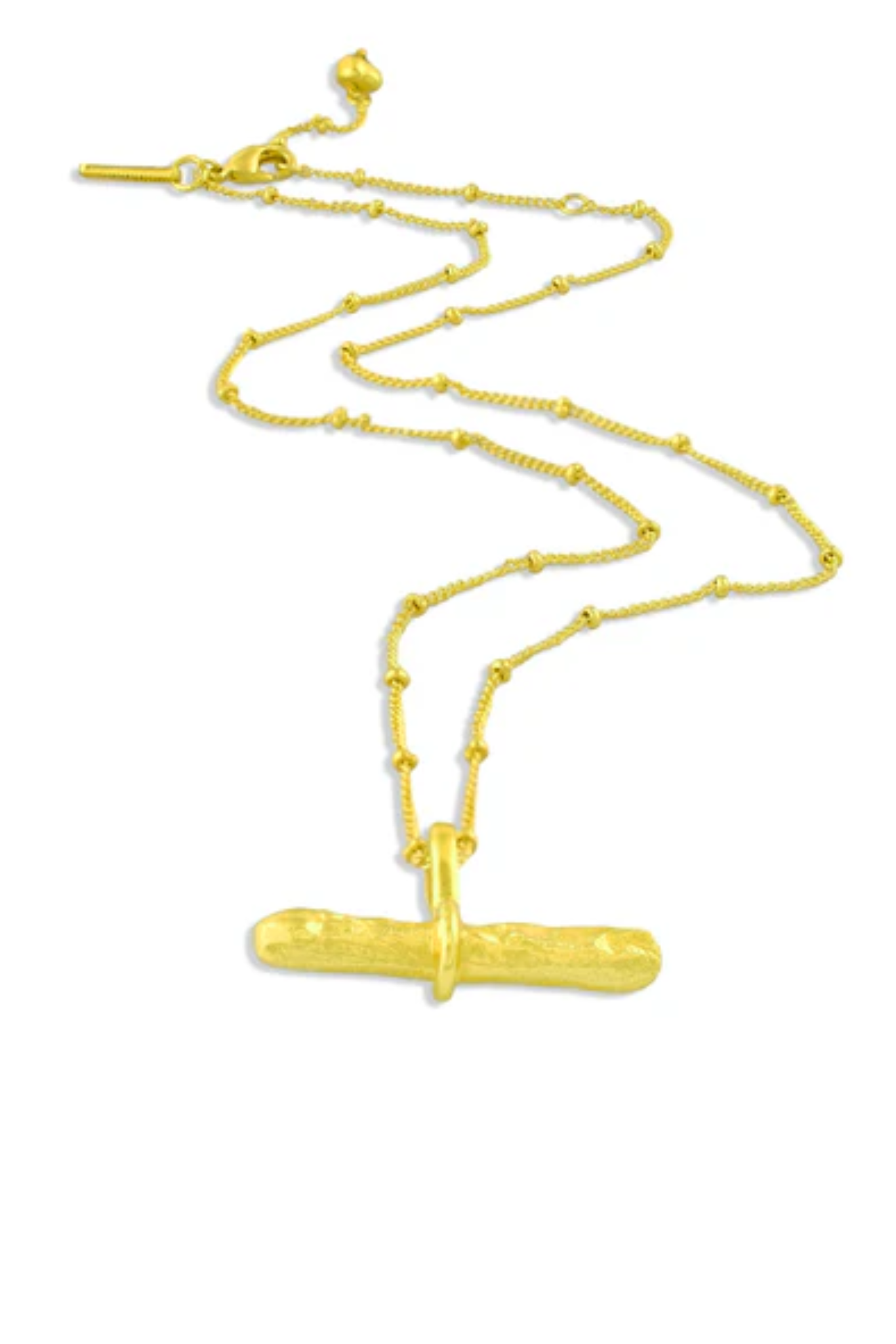 Cylindrical Bar Necklace
