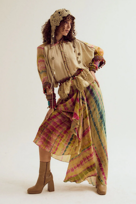 Alicia Shirt and Dahlia Skirt Set