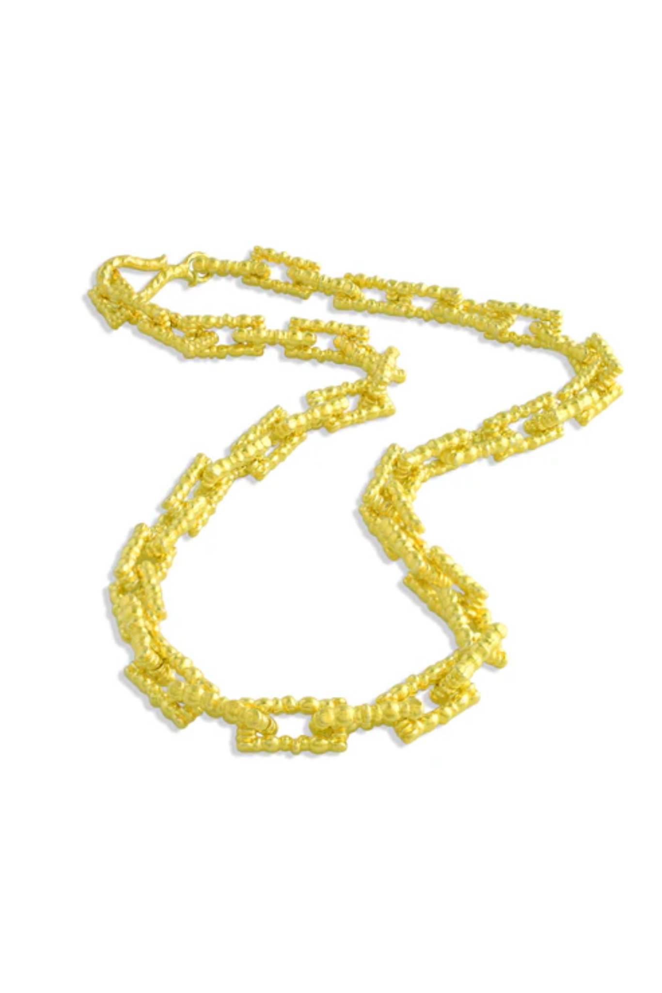 Chunky Dotted Link Chain Necklace