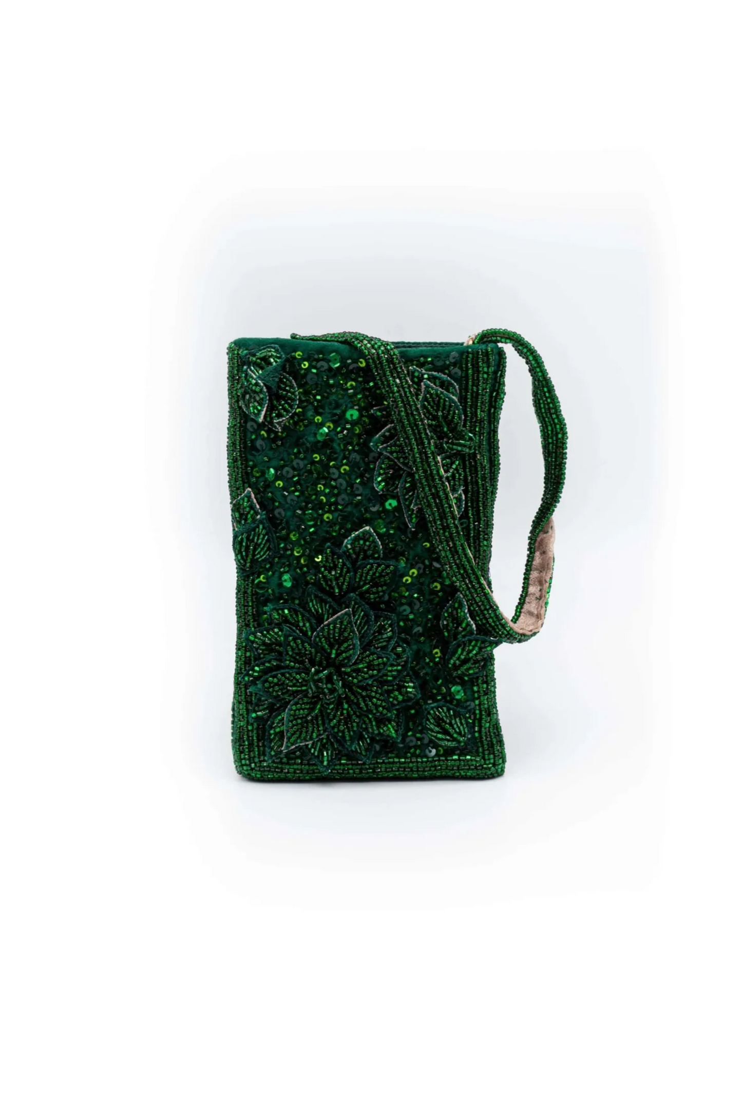 Deep emerald Mobile Pouch