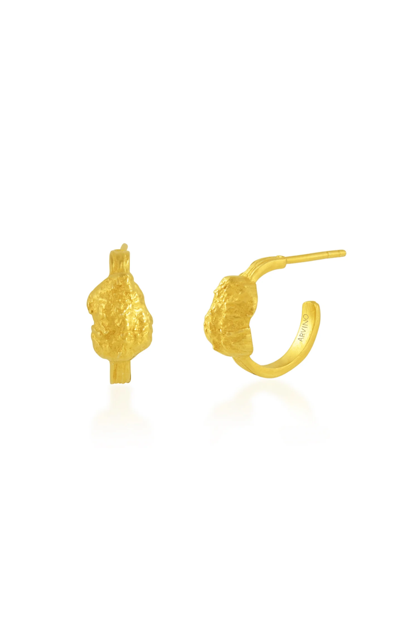 Solid Nugget Earrings