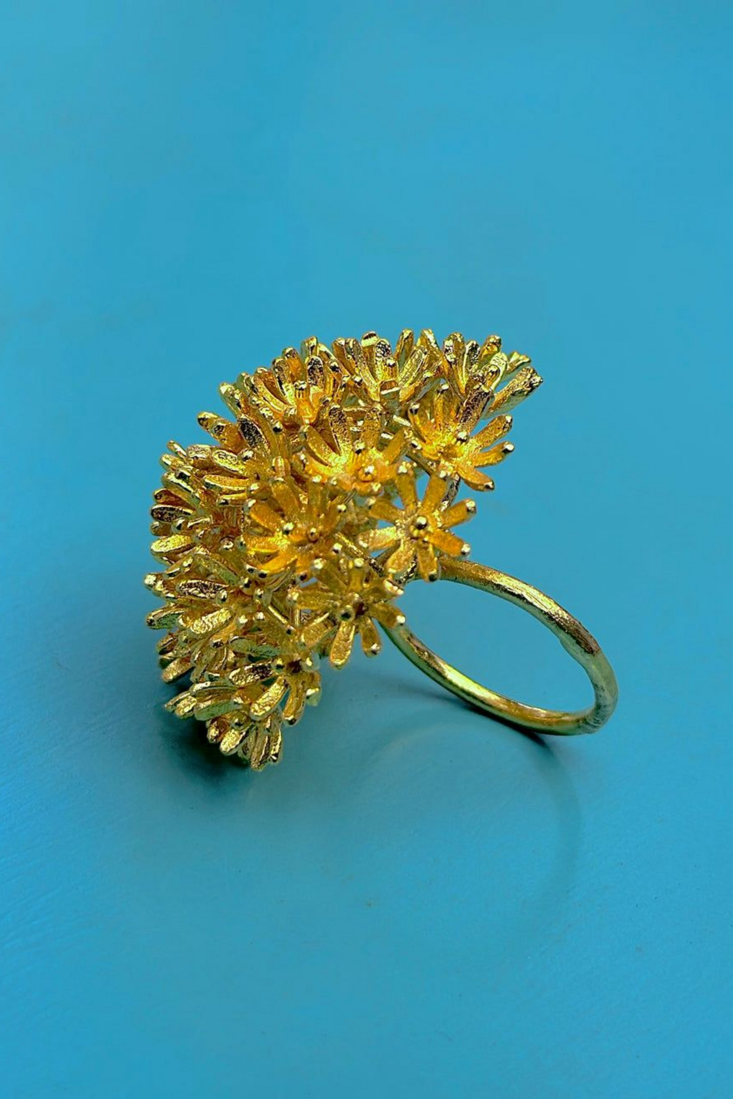 Sunshine Mini Pearl Ring Gold