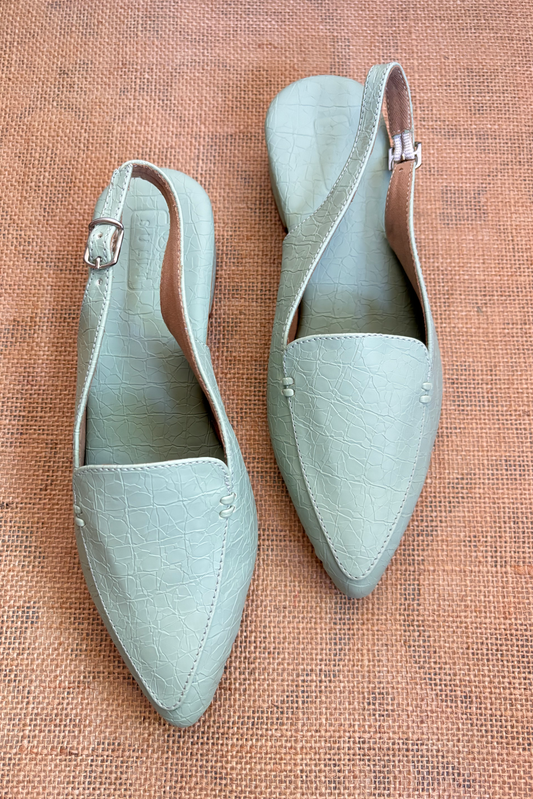 Mint Green Croco