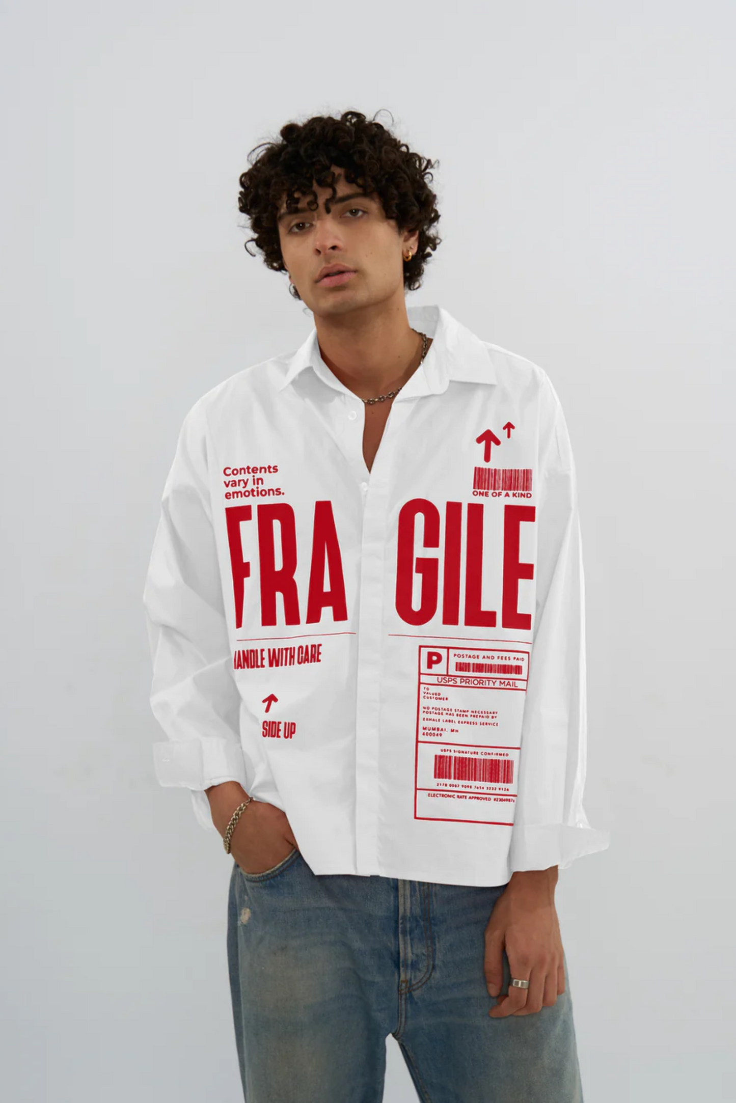 The Fragile Shirt - Men (White)