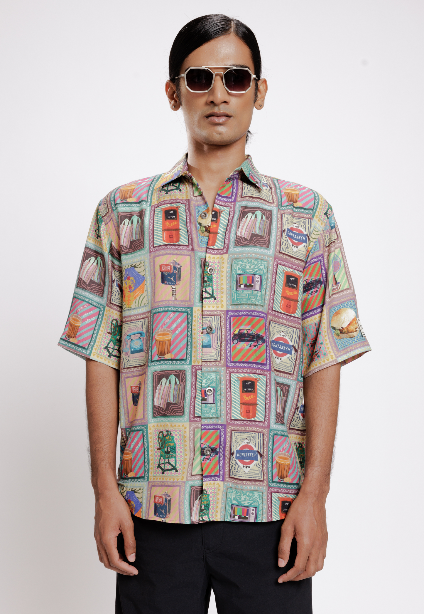 Kaali Peeli Half Sleeve Shirt