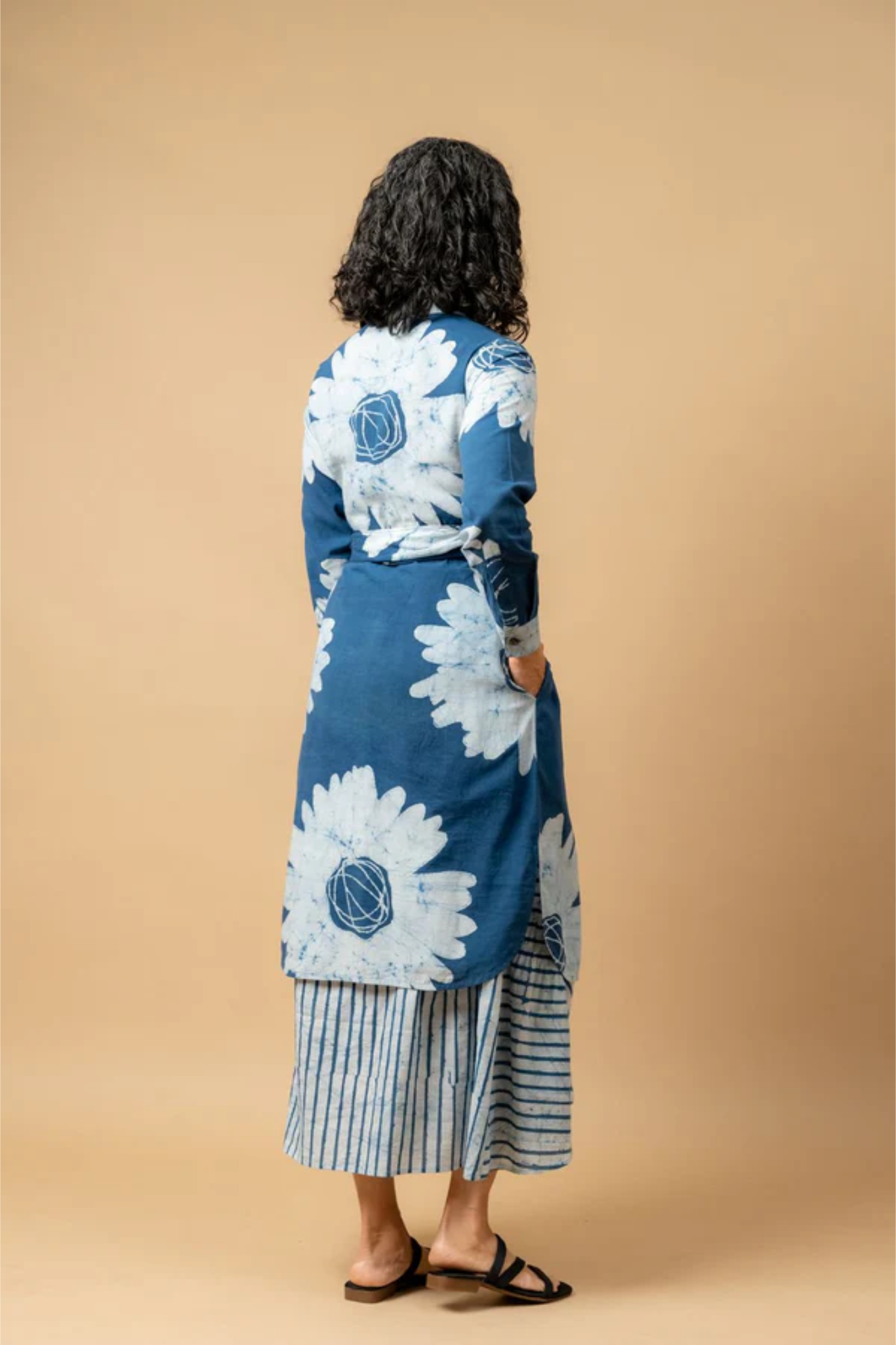 THEA BATIK FLOWER TUNIC