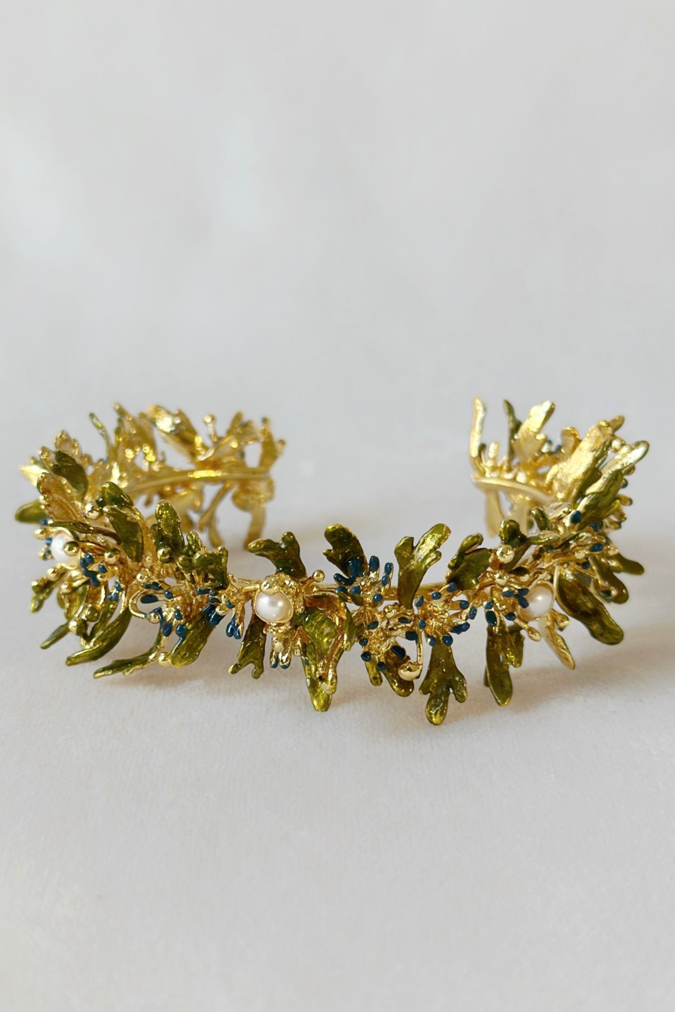 Blooming Trail Bangle - Forget-me-not Blue
