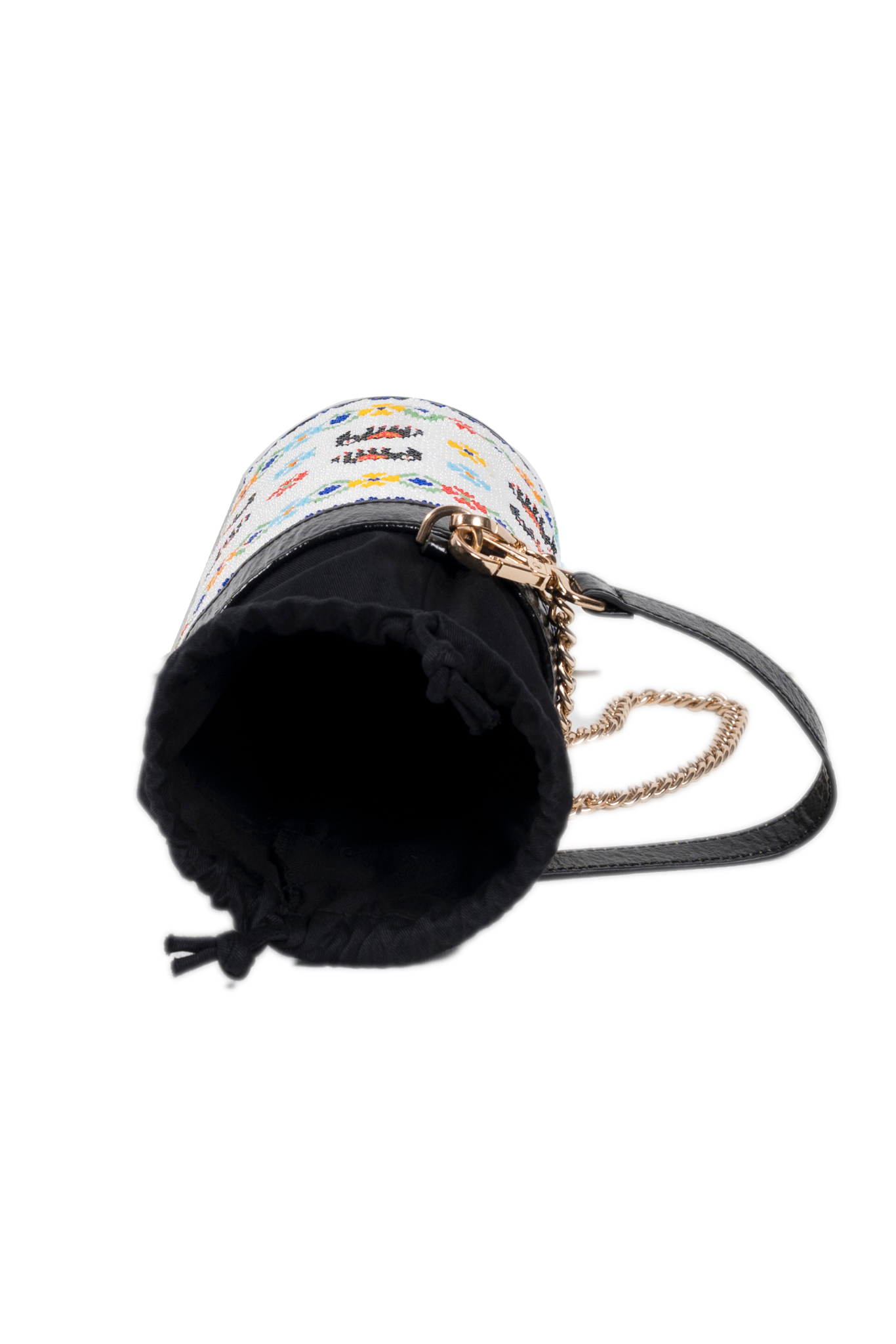 Vistara elephant parade beadwork bag