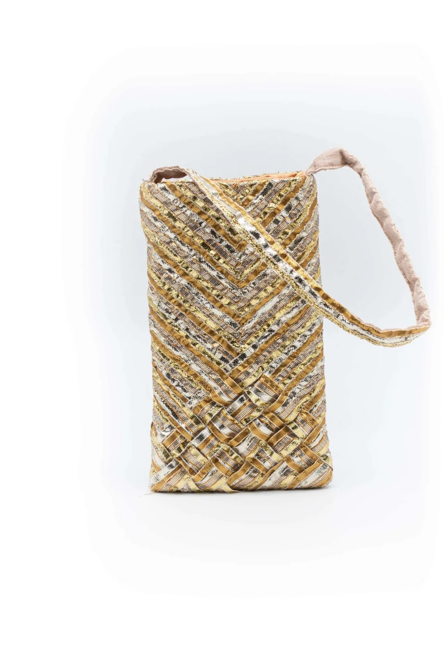 Gold Flake Mobile Pouch