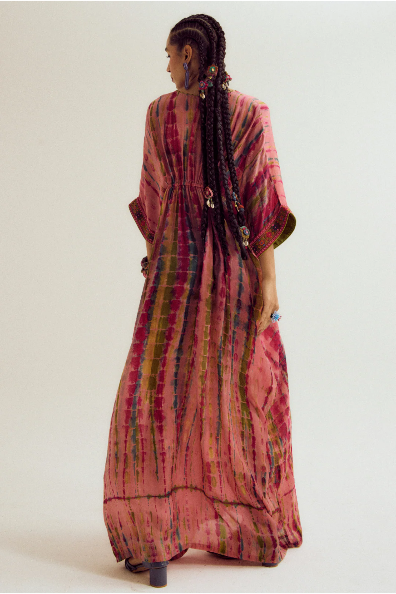 Aster Tie Dye Kaftan