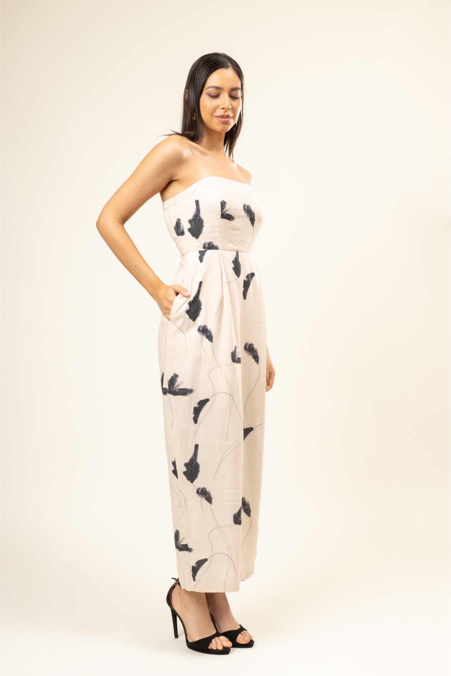 Denise Printed Dress