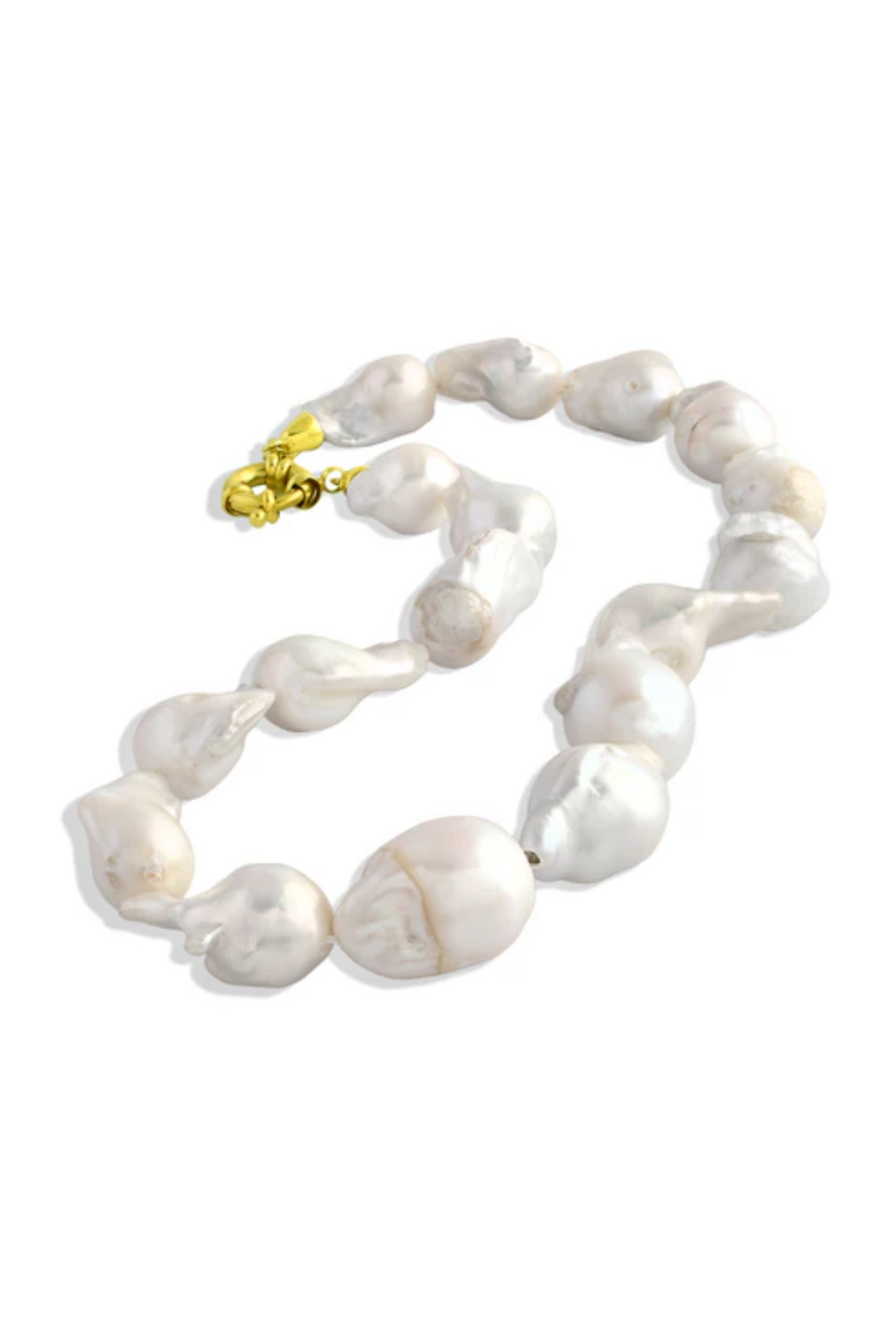 Chunky Baroque Pearl Necklace