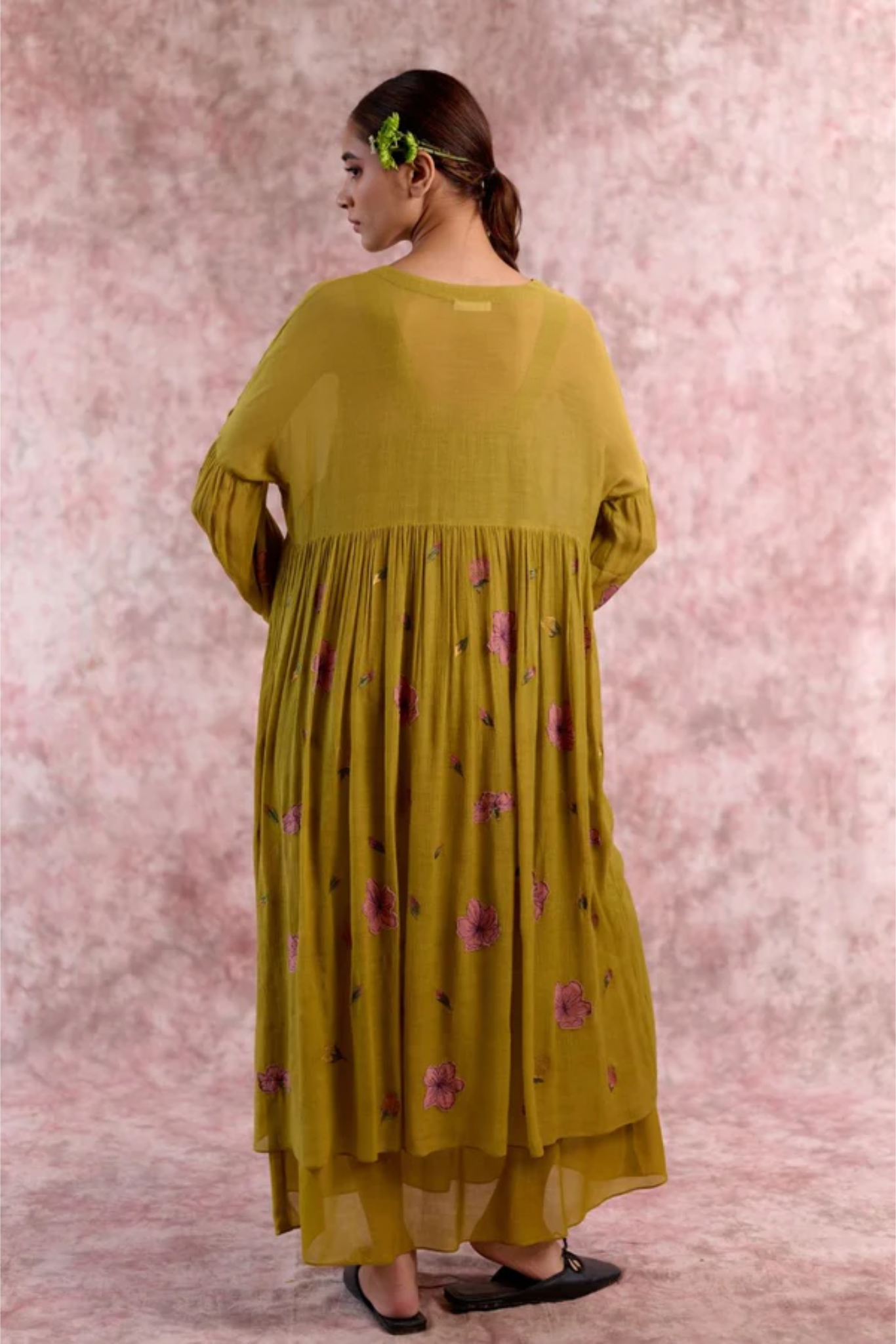 VERA EMBROIDERED DRESS