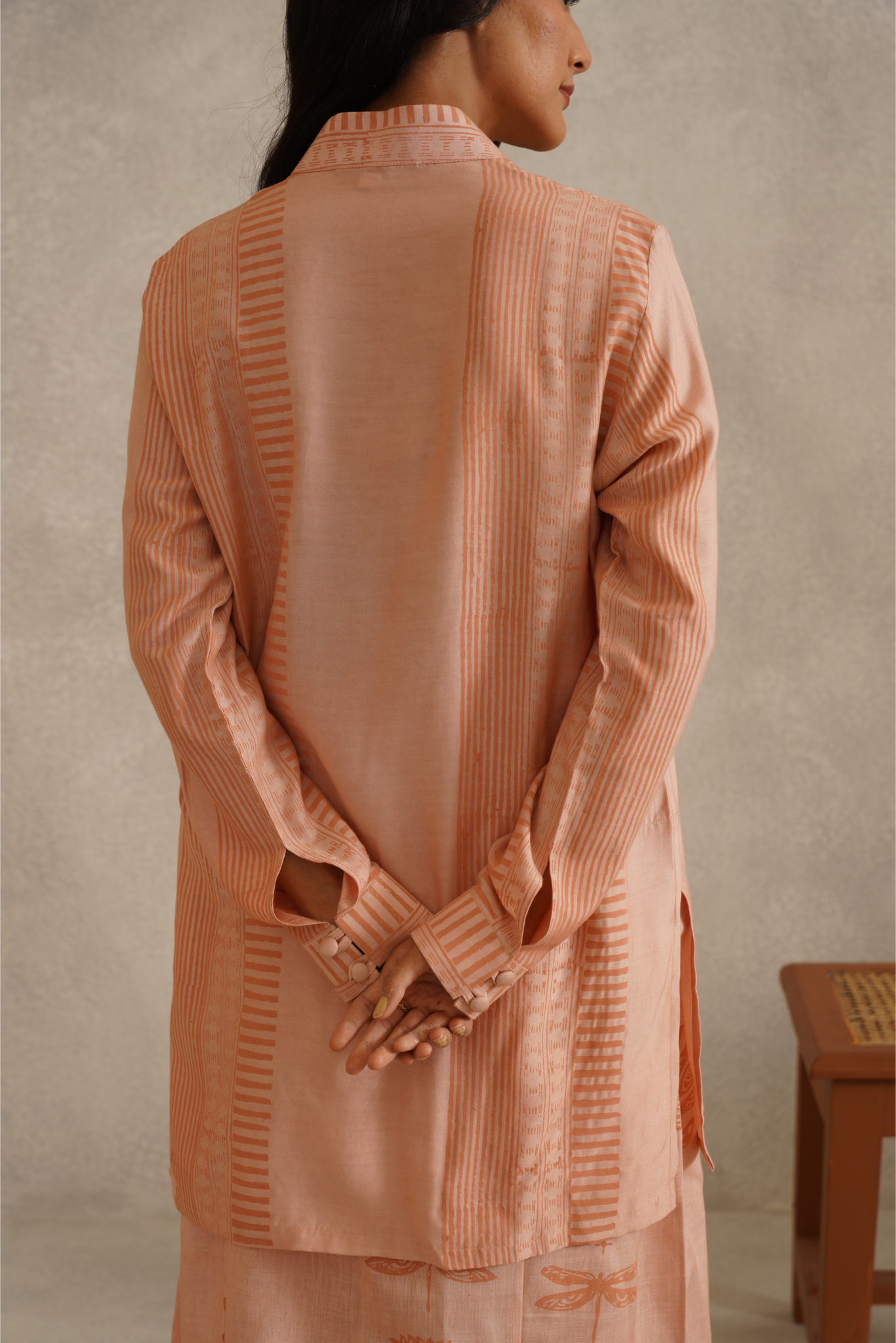 Resilience Kurta - Salmon Pink