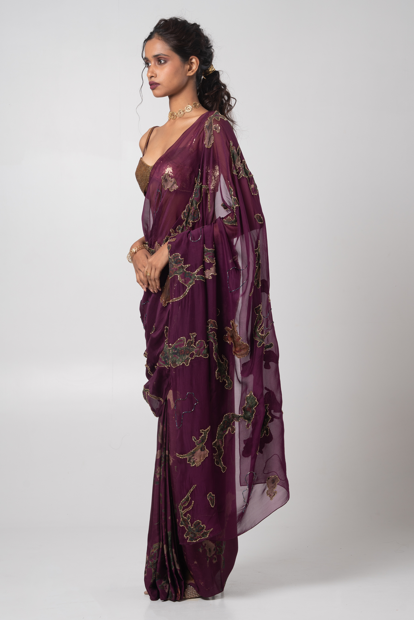 Sear Deconstructed Saree