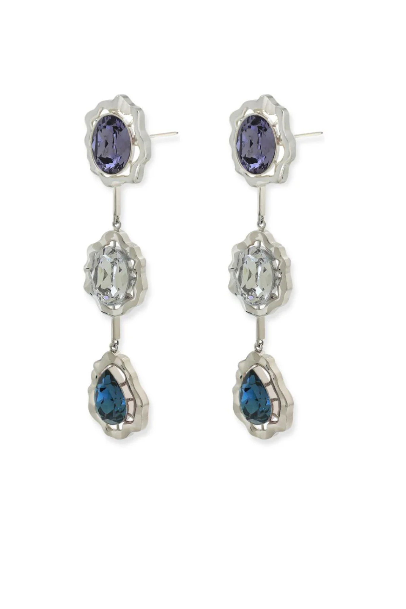 The Bloom Earrings - Silver