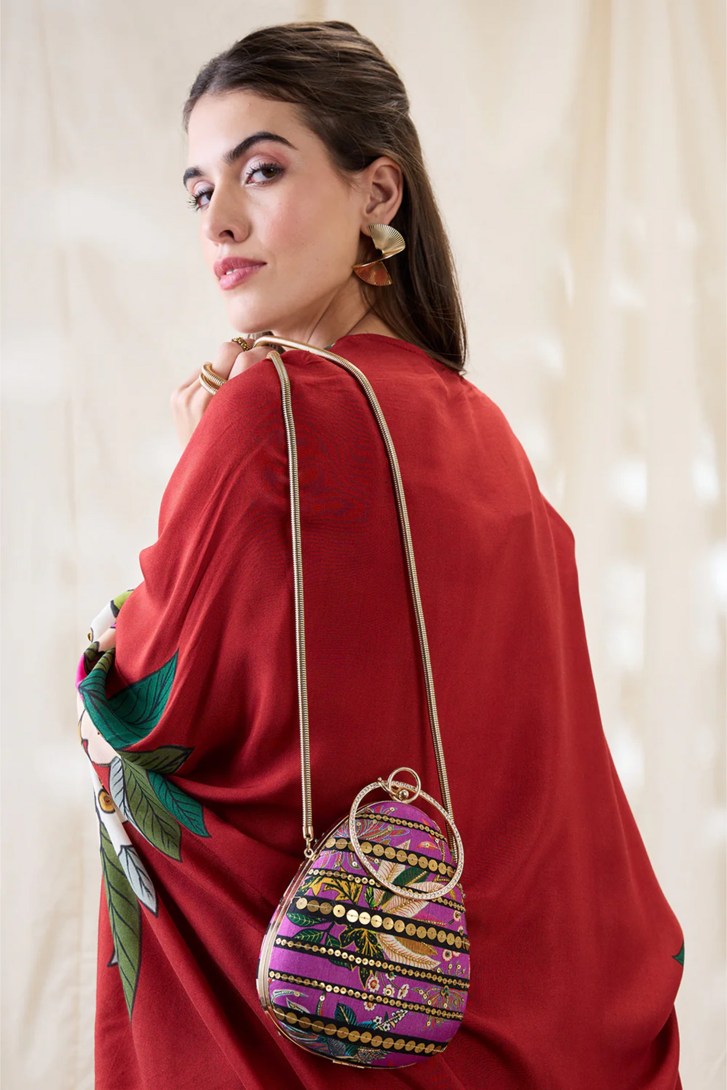Aarani Embellished Clutch Bag