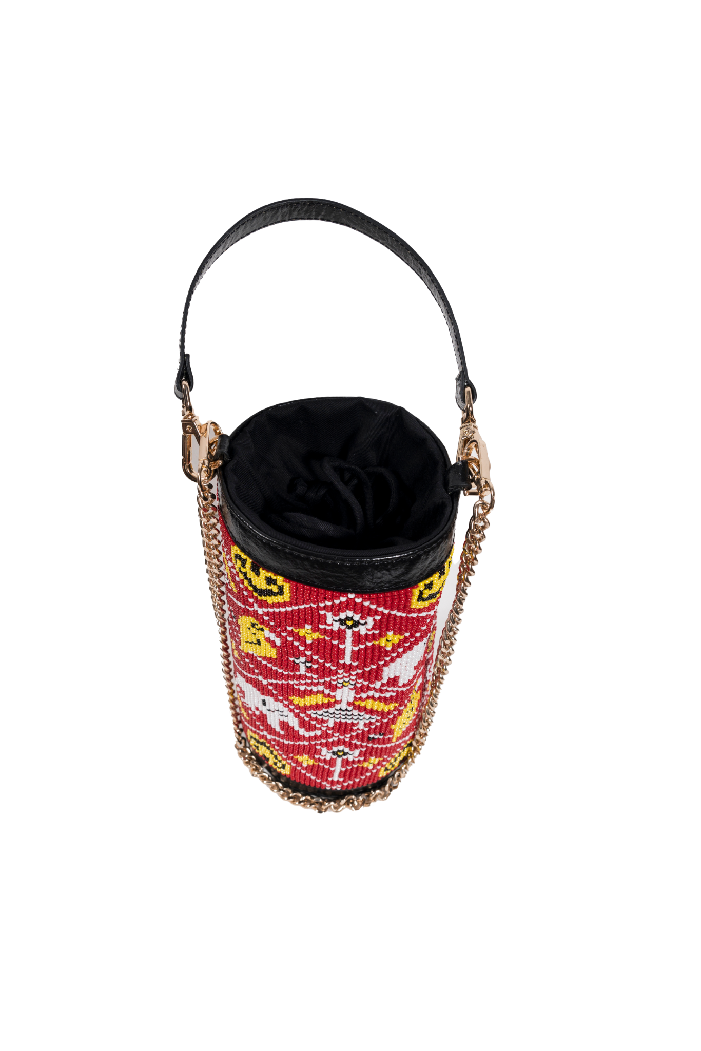 Amara Patola Bucket Bag - Red