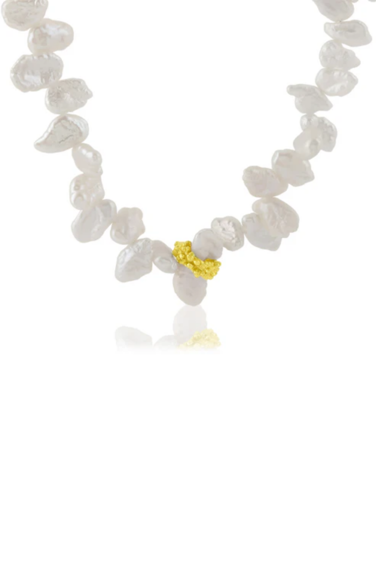 Pratapgari Melted Pearl Necklace