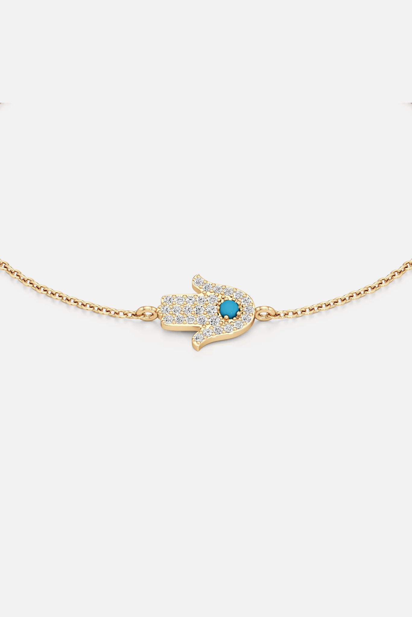 Hamsa Pave Bracelet