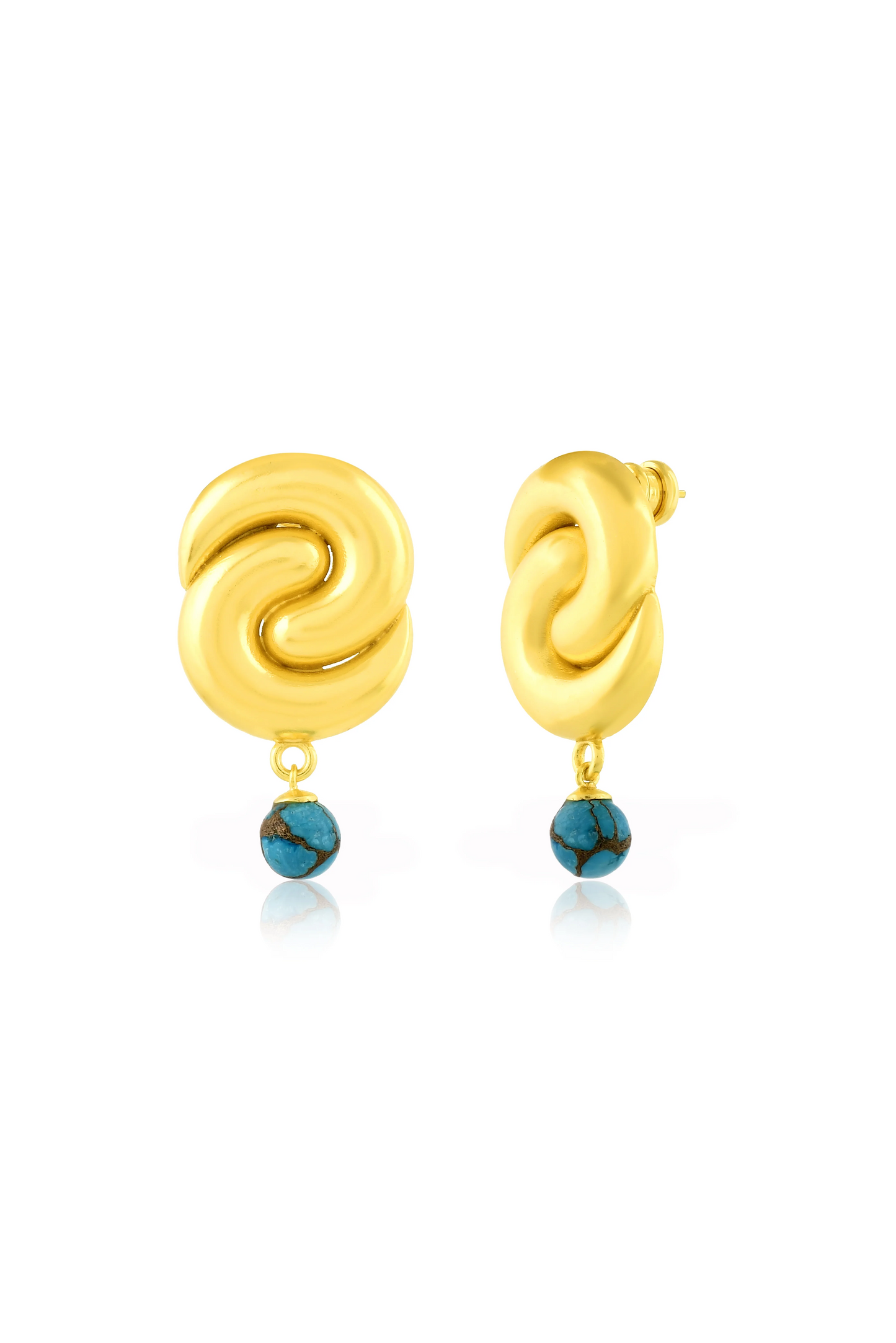 Turquoise Beaded Earrings