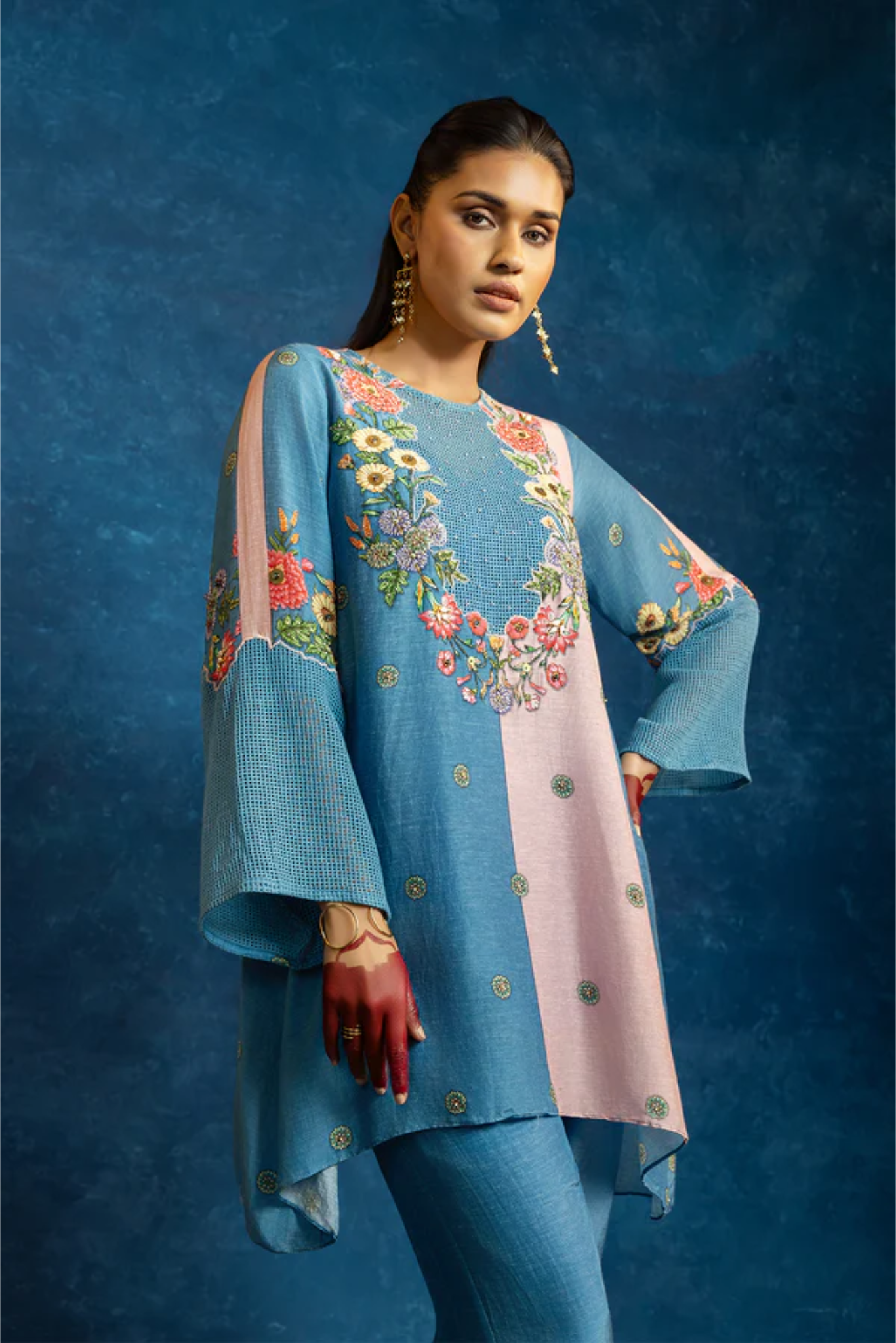 Baghira Appiqued Kurta set