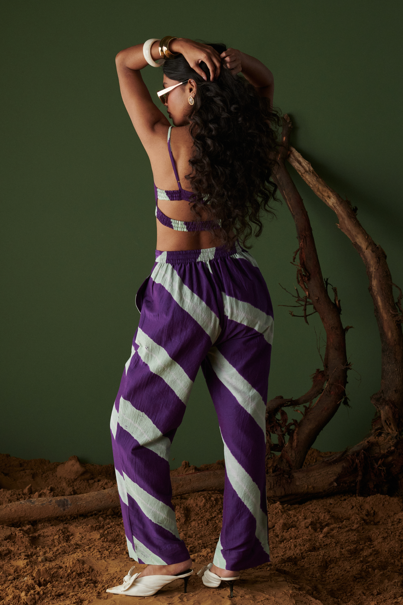 JAMUN SWIRL PANTS