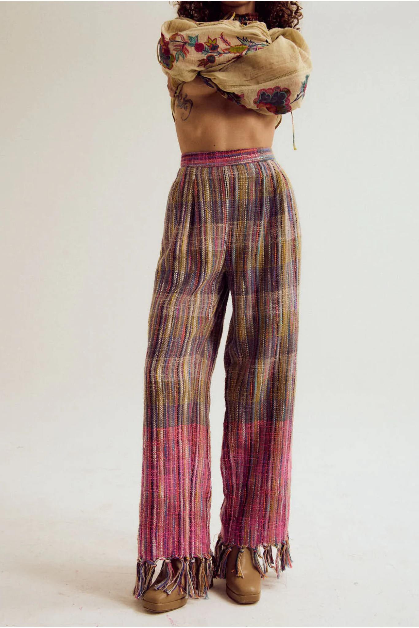 Foxglove Handloom Pants