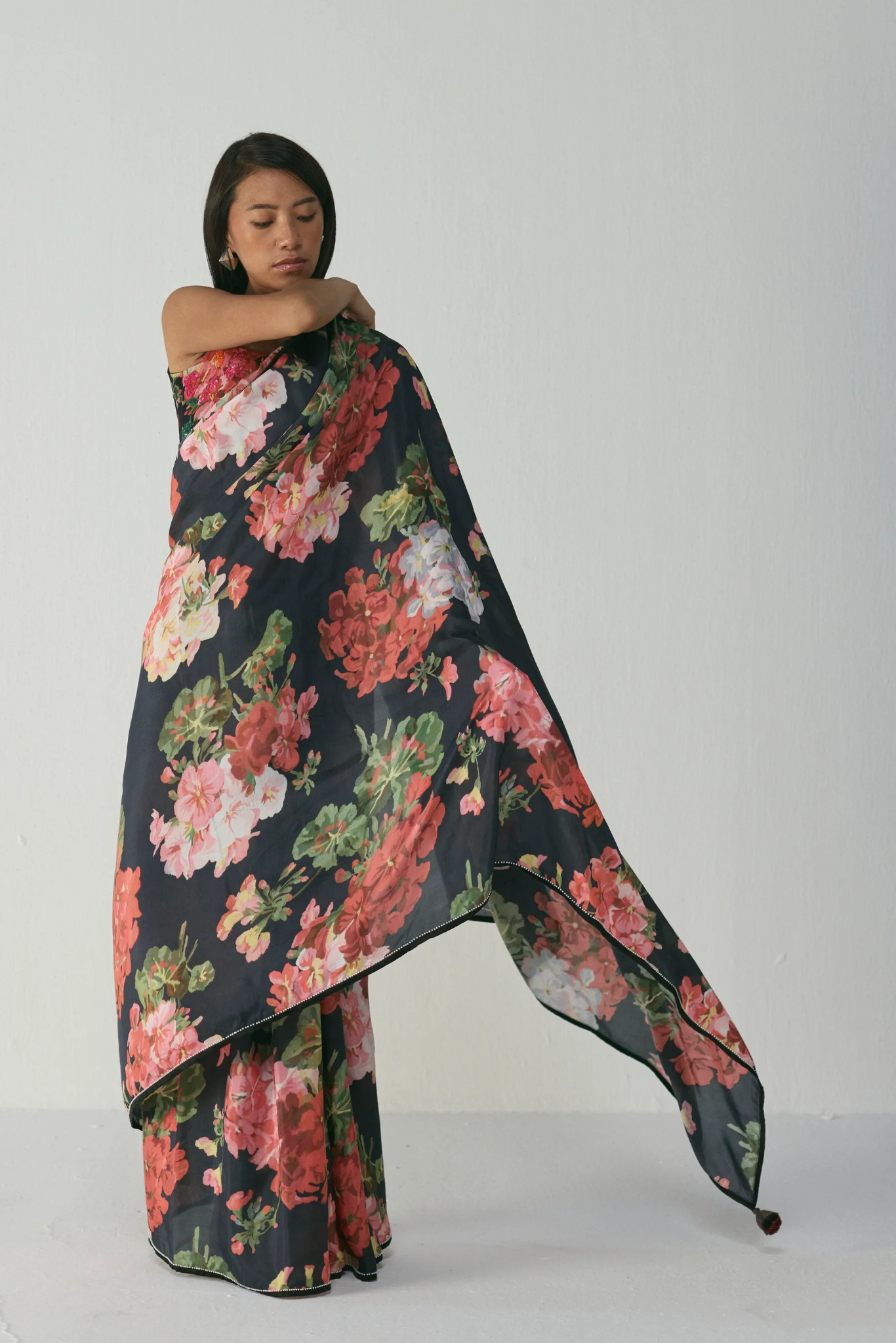 BLOODY MARY SILK SAREE