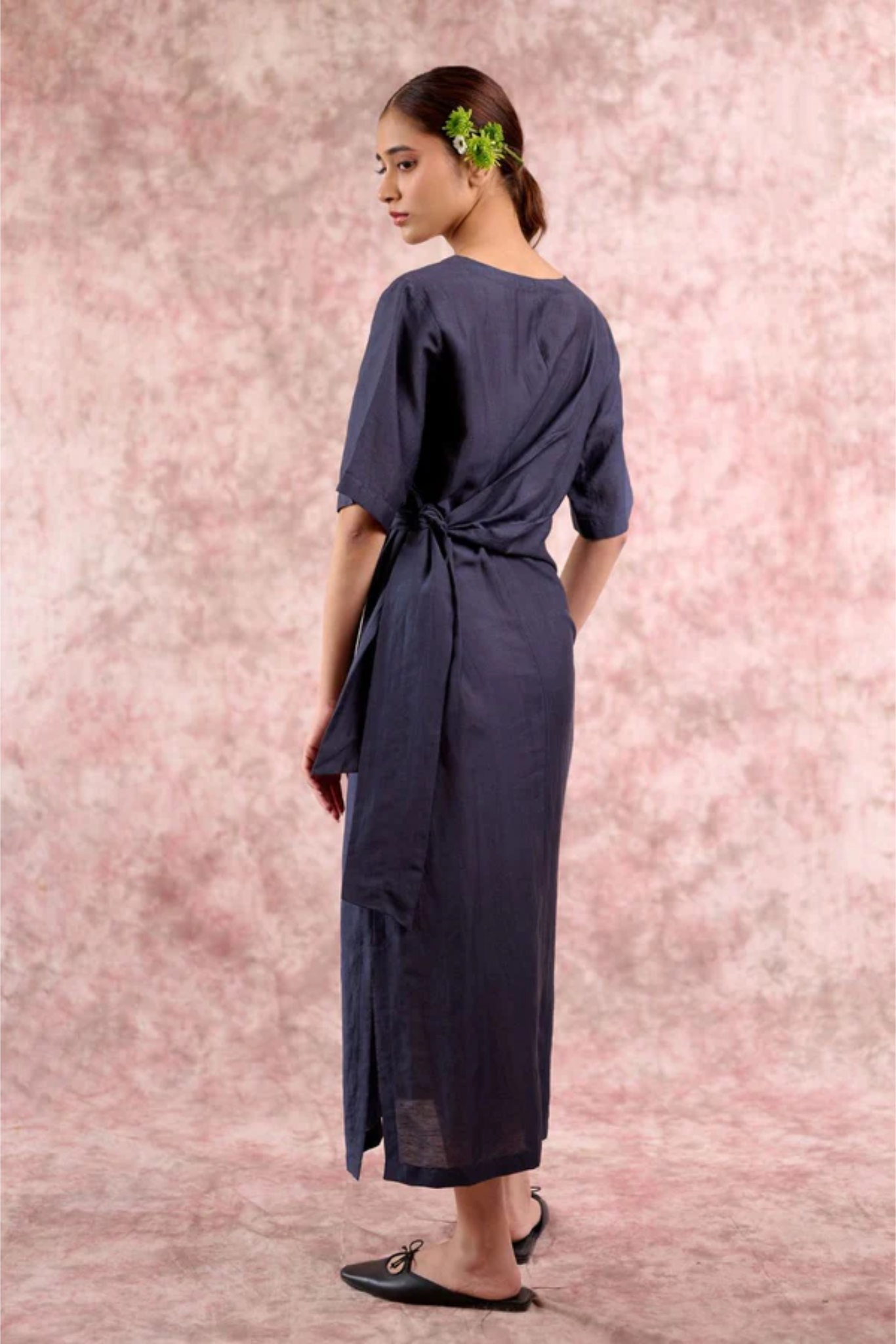 EDEN NAVY DRESS