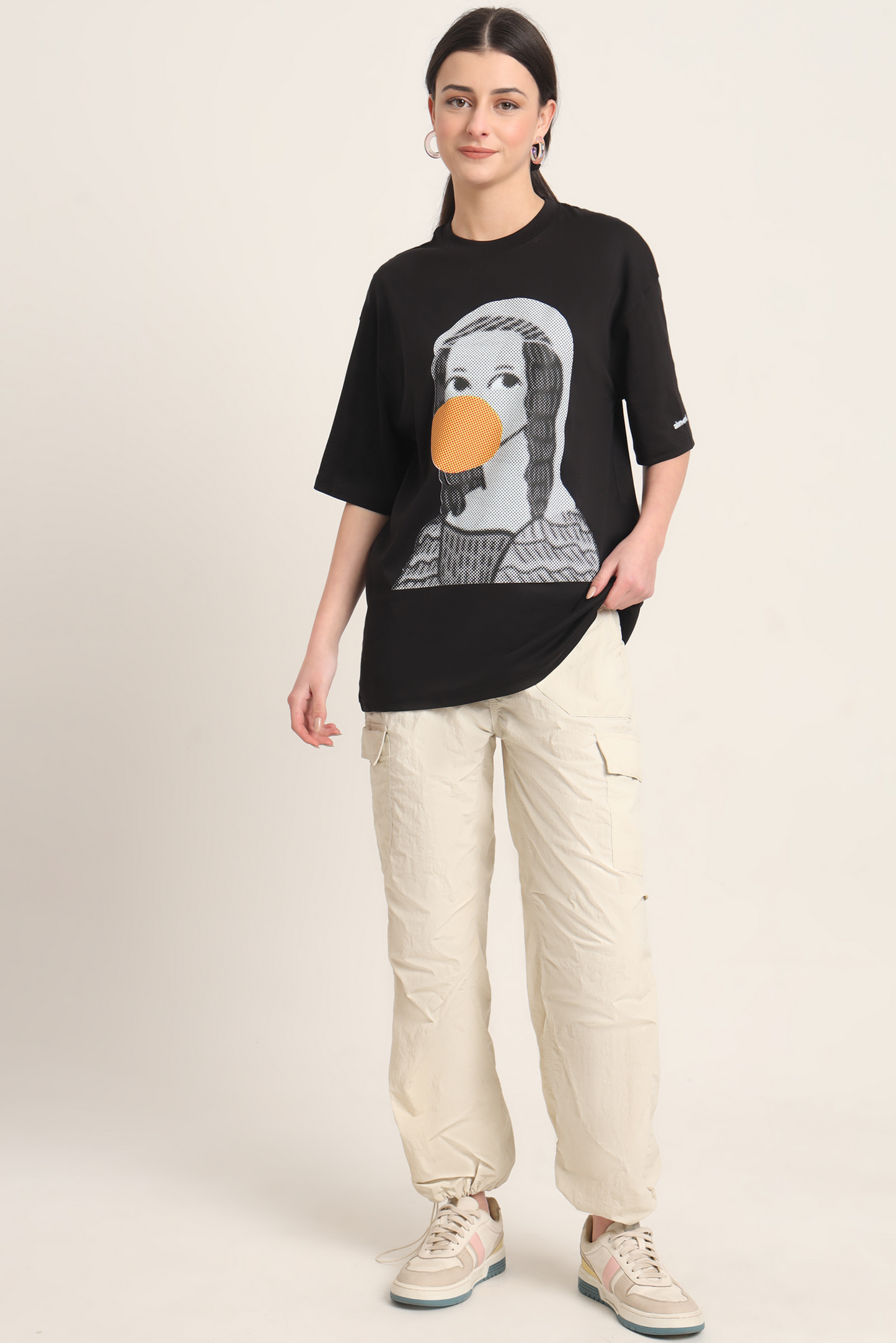 Monalisa-Mono Oversized Unisex T-shirt