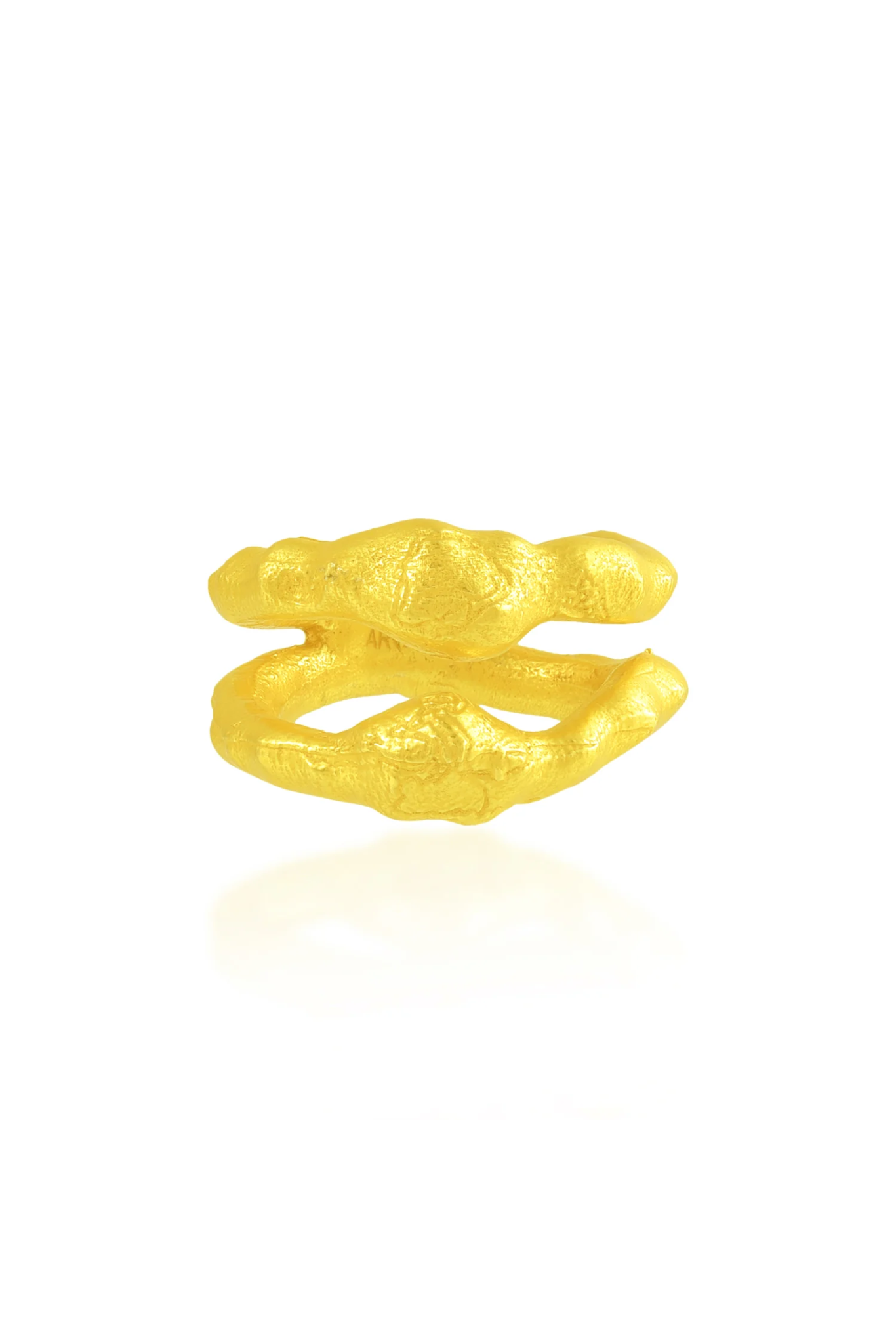 Molten Dual Band Ring