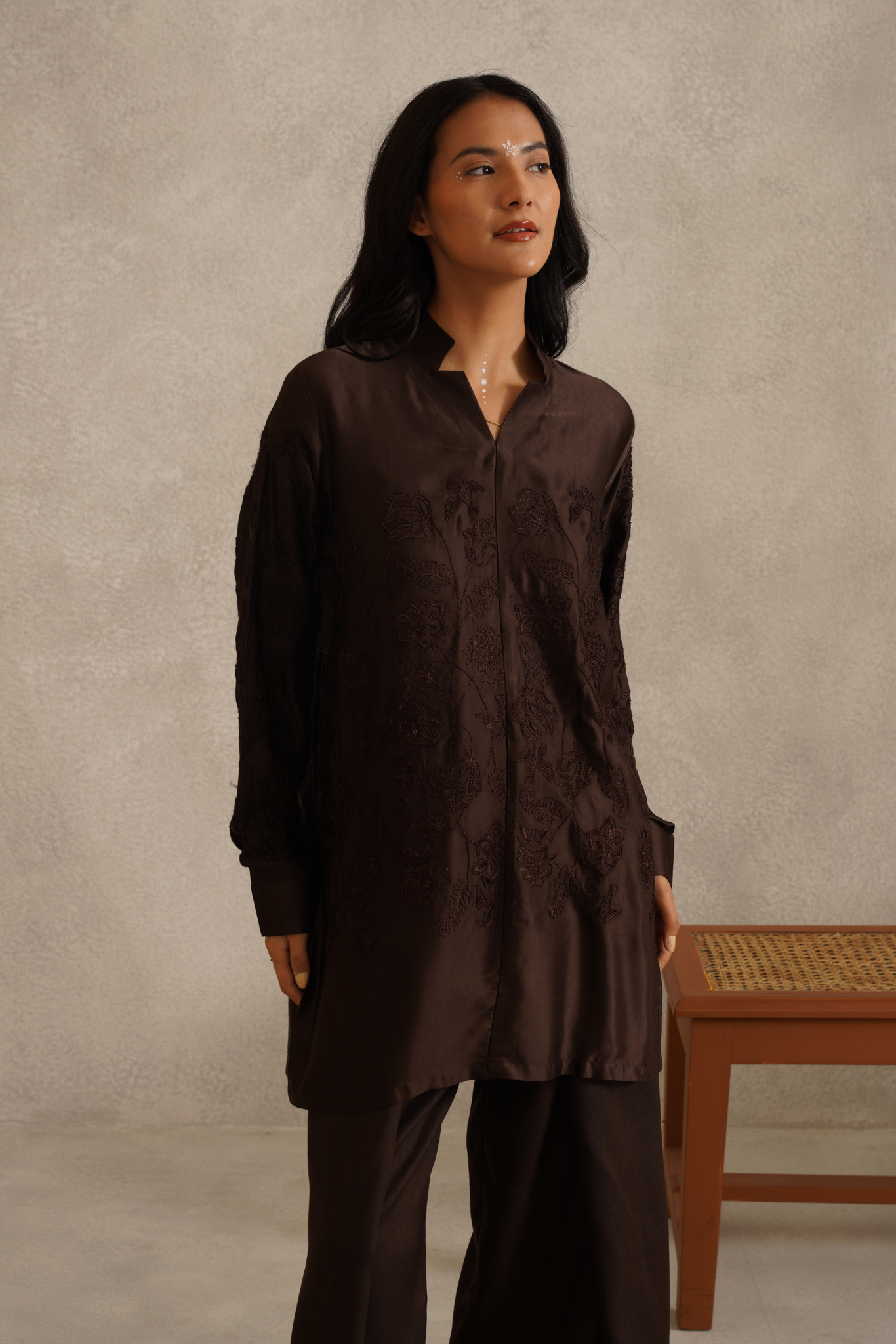Resilience Kurta - Brown