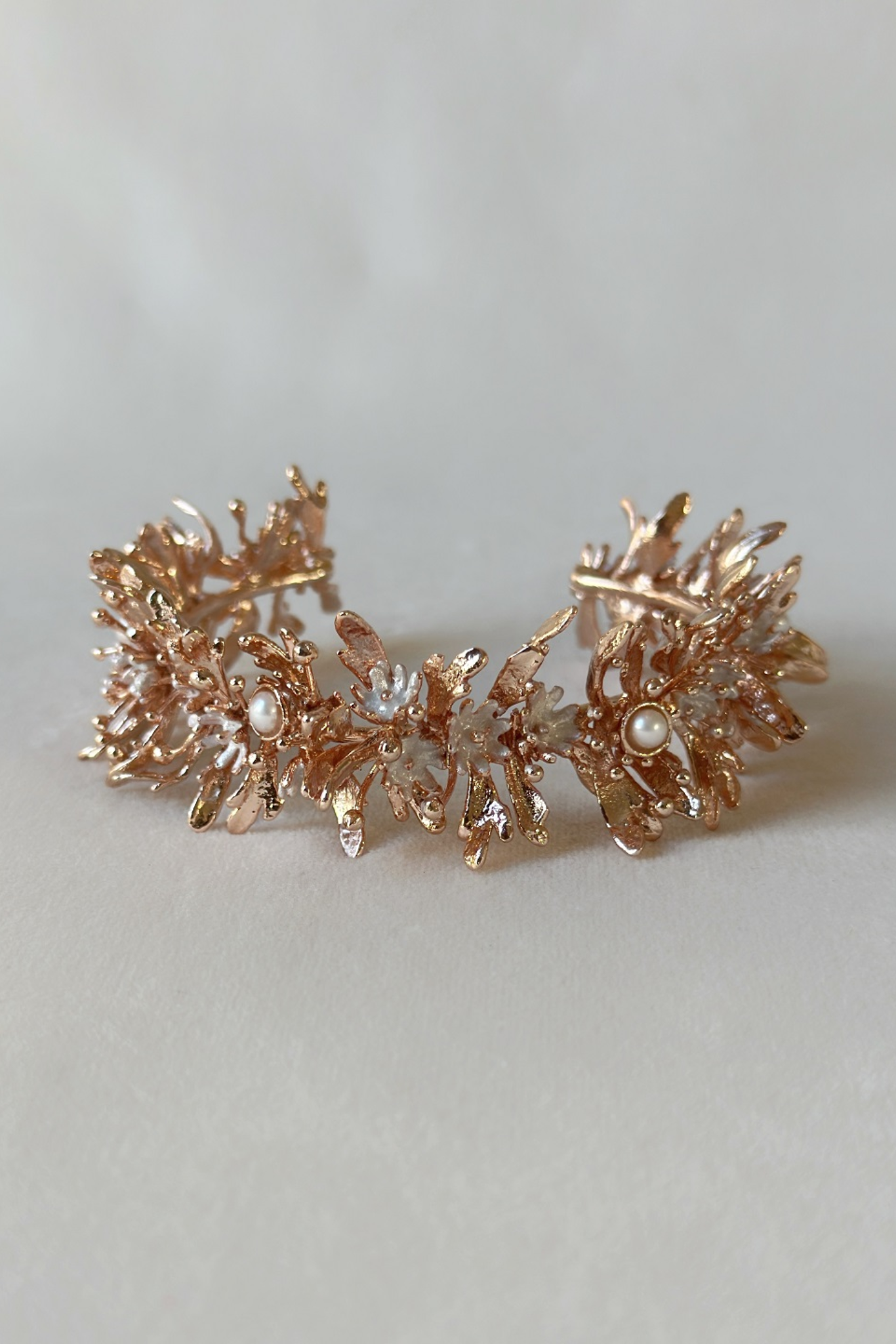 Blooming Trail Bangle - Rose Gold