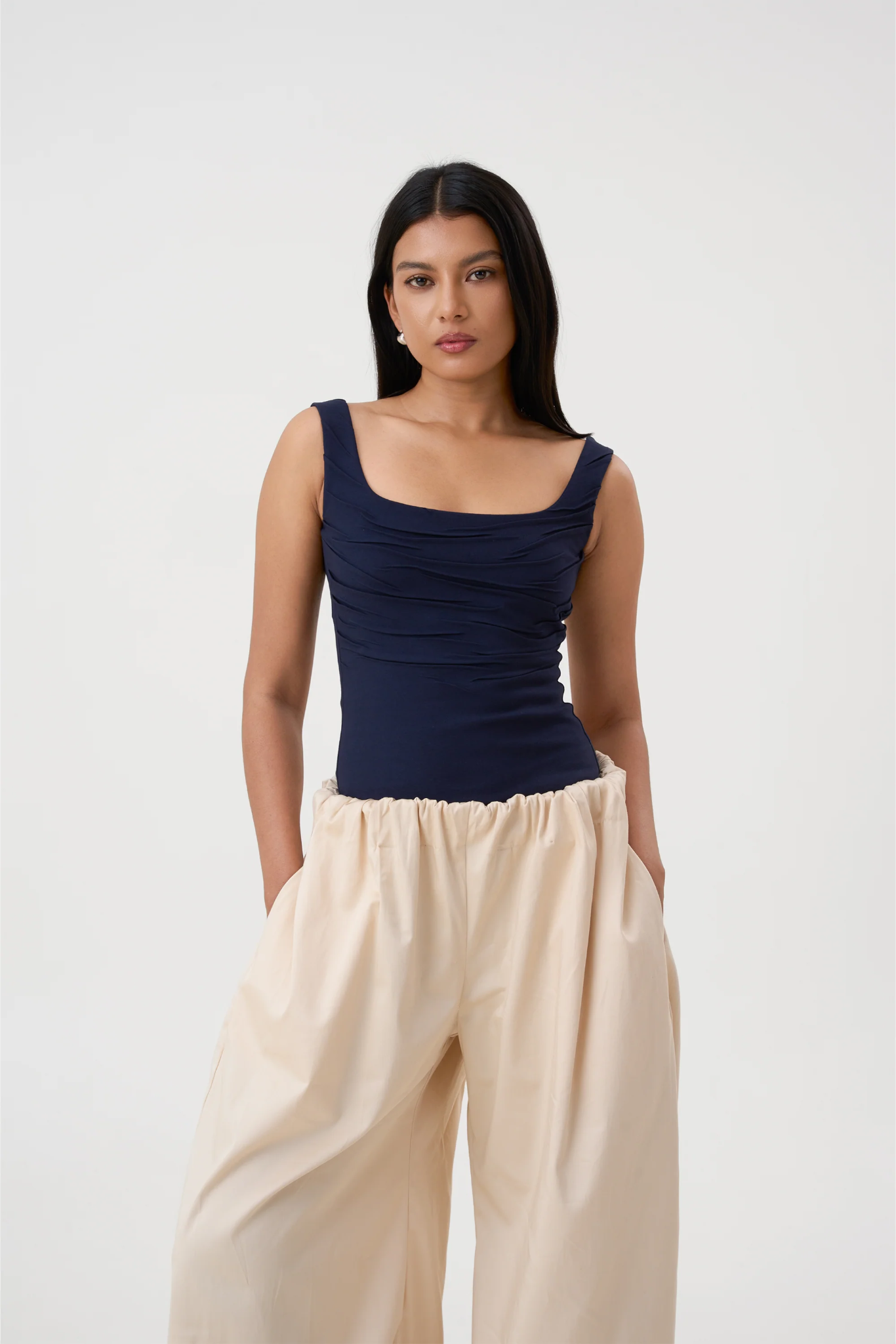 MISFUSED TANK TOP - NAVY