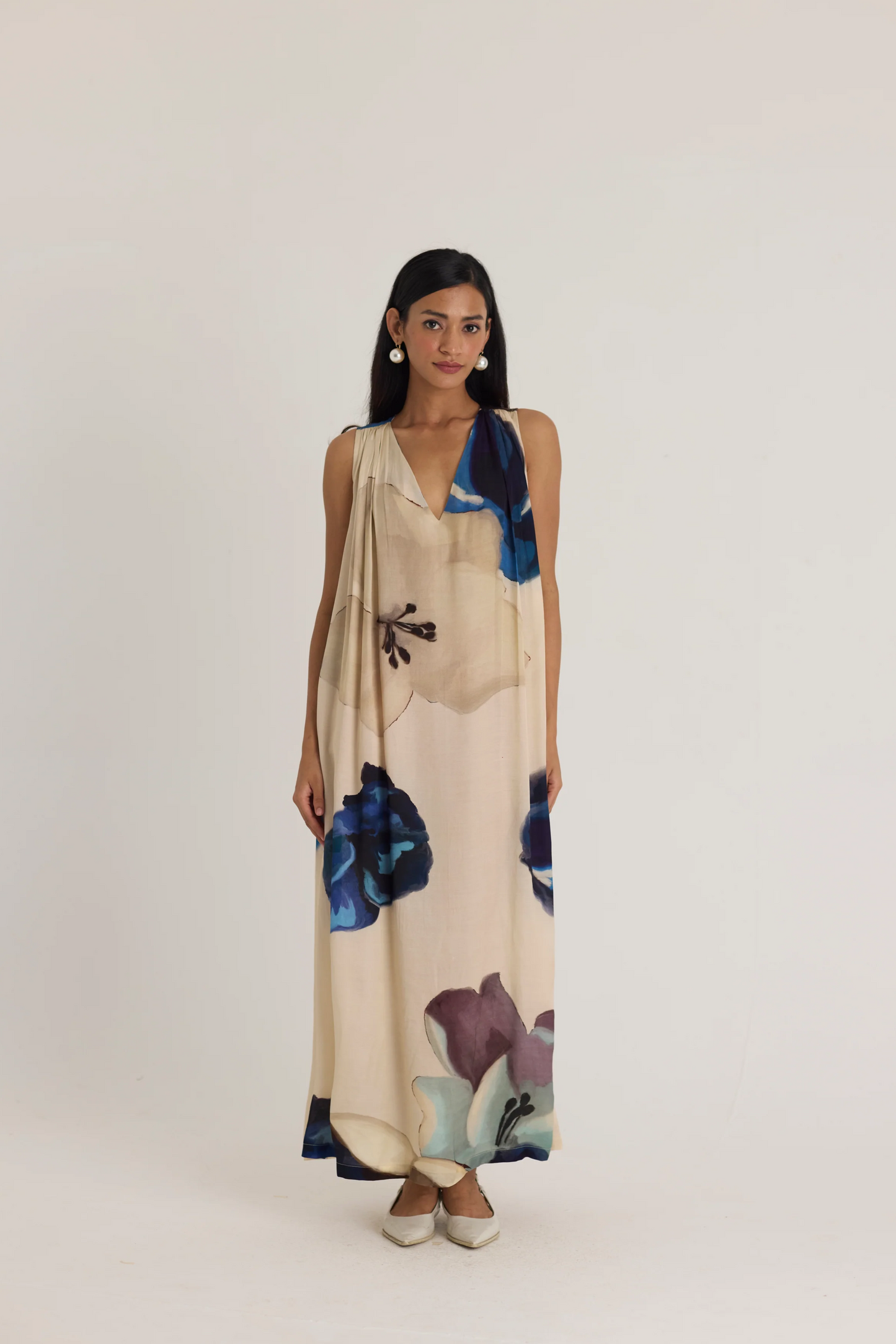 Sweet Pea Satin Dress