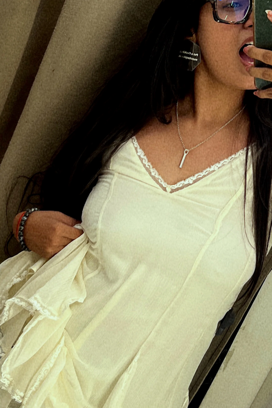 Bold Letter Necklace - I