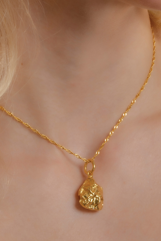 Nugget Charm Necklace